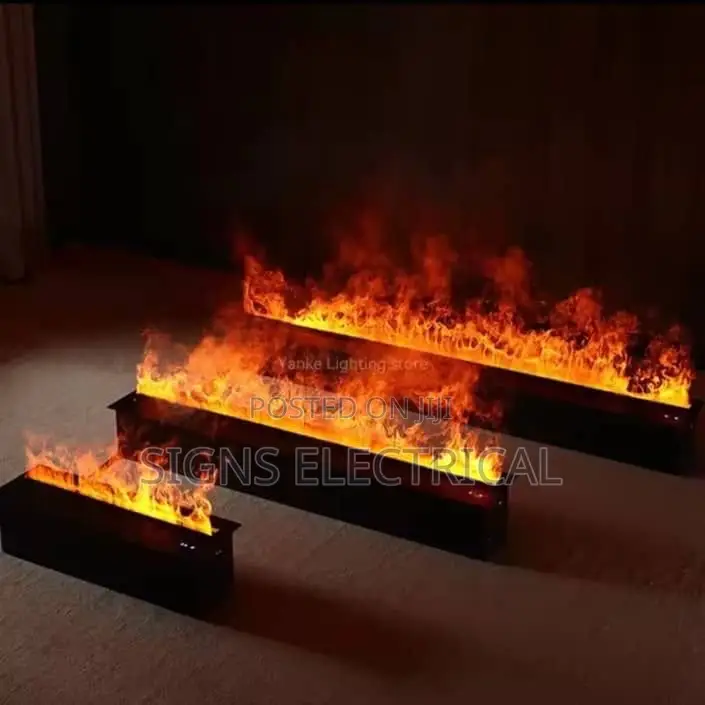 Fake Fire Tv Stand Decoration 3d Led Plug-In