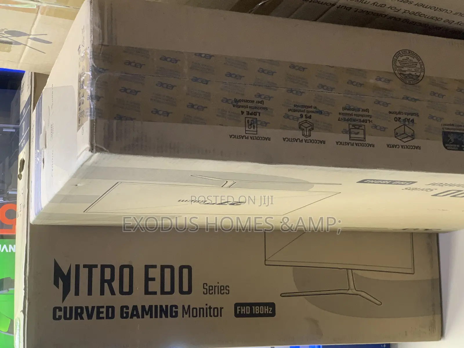 Acer Nitro Ed270r S3biip 27inch FHD Curved Gaming Monitor