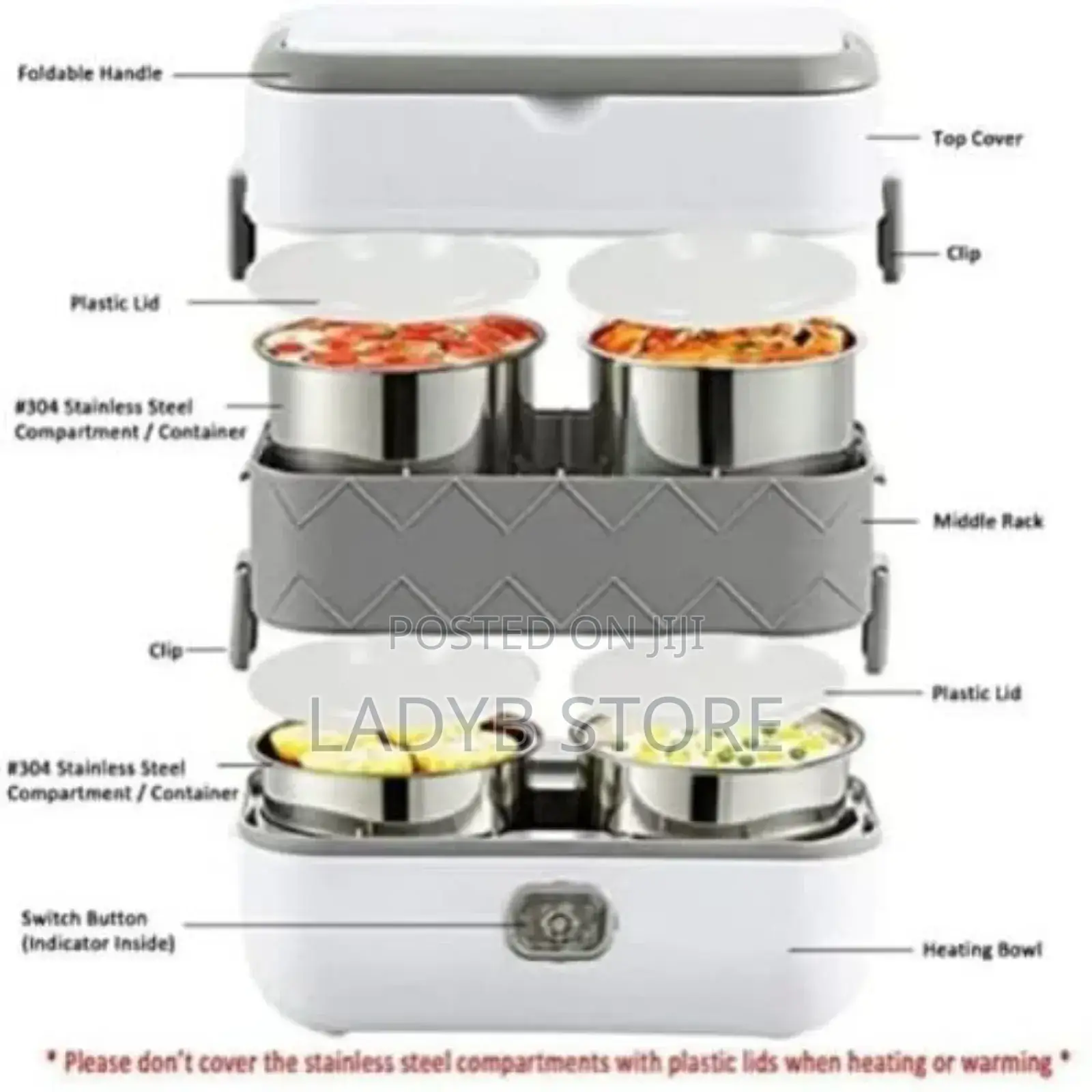 4layer Electric Lunch Box