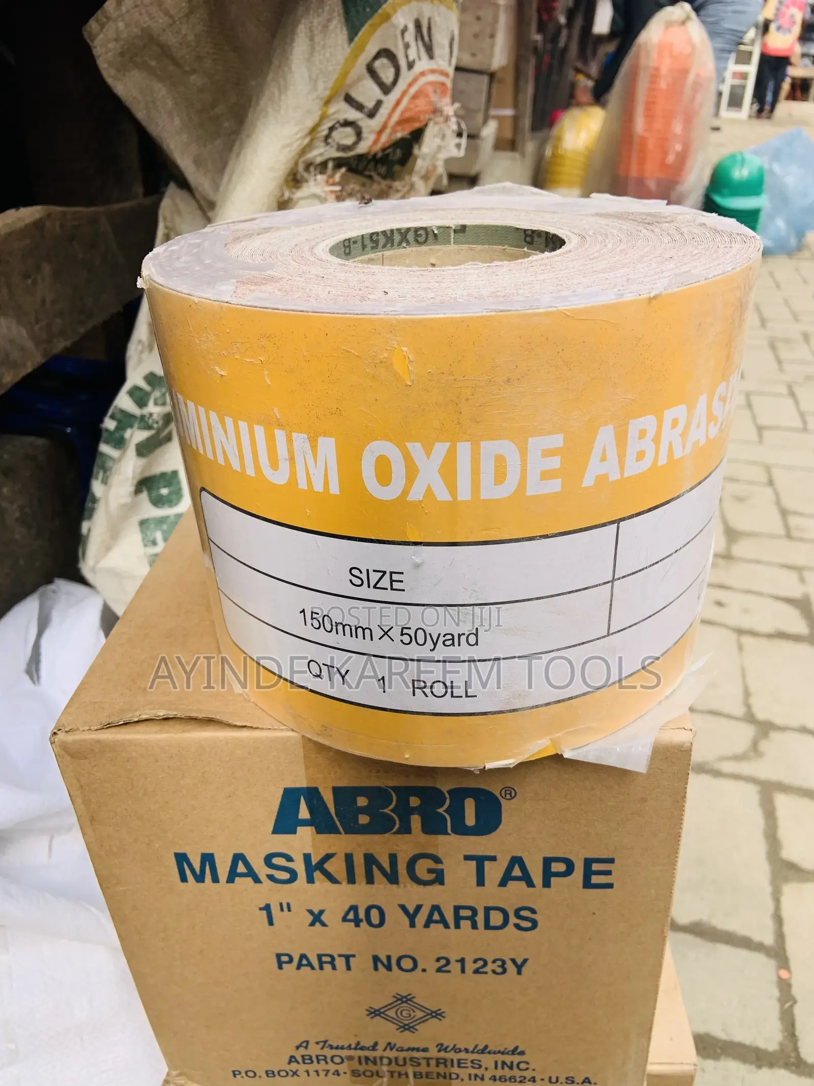 Aluminum Oxiide Abrasive Sandpaper Grit 220 50yards