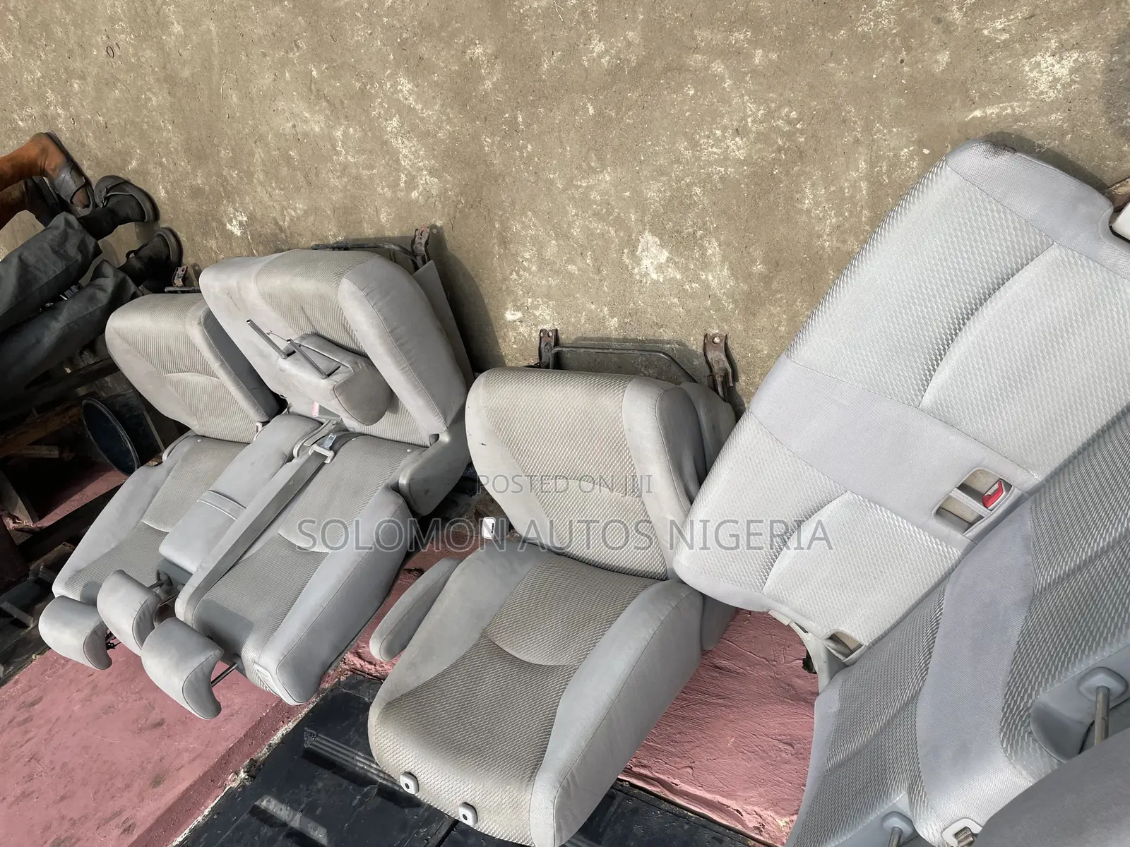 Complete Seat Toyota Highlander 2005 to 2006 Model Fabric