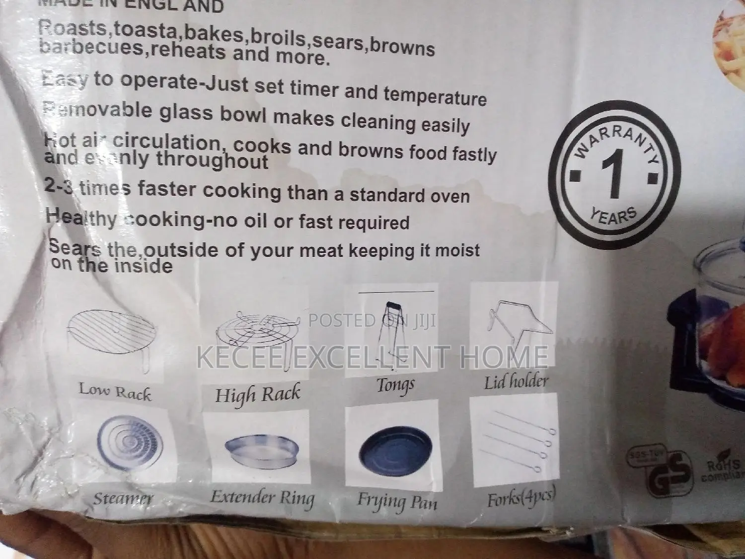 Kenwood Halogen Oven