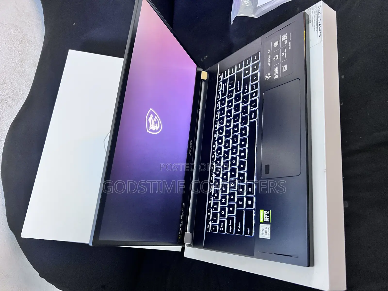 New Laptop MSI 16GB Intel Core i7 SSD 1T