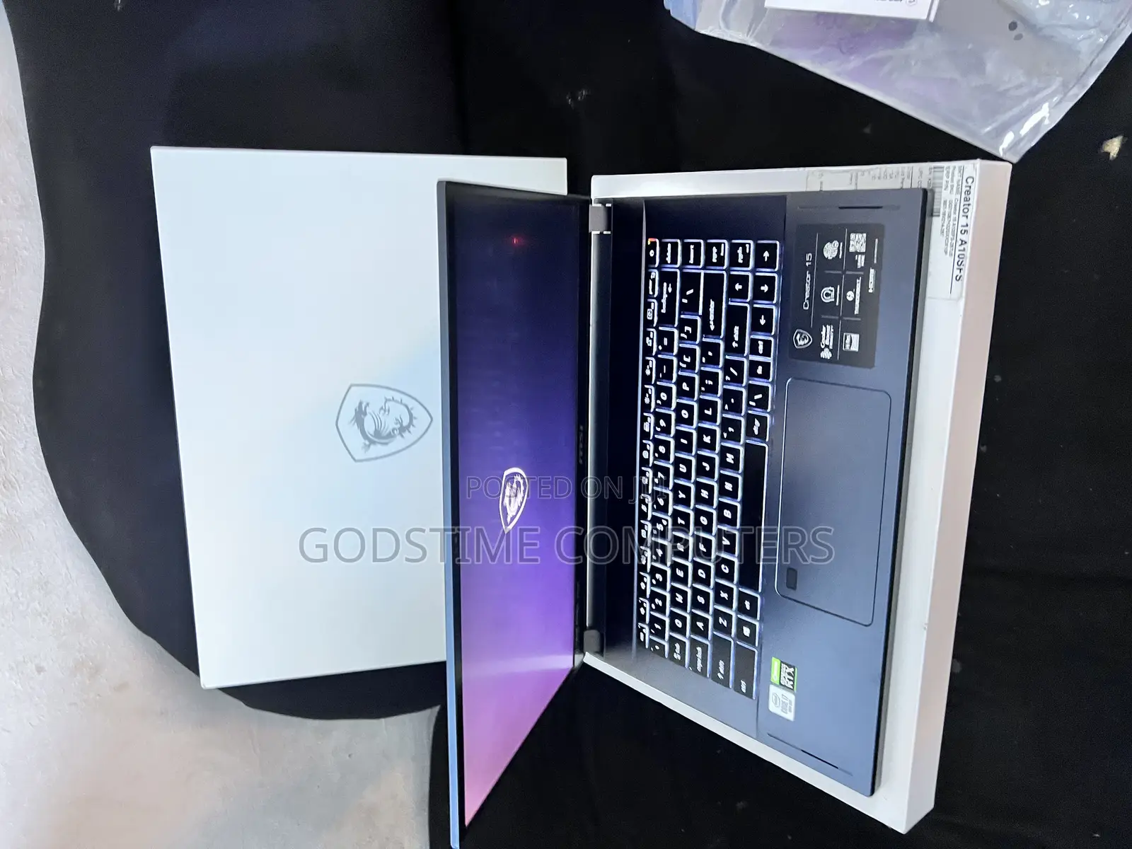 New Laptop MSI 16GB Intel Core i7 SSD 1T