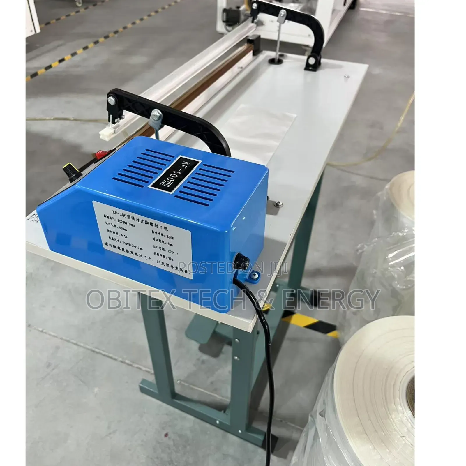 Foot Pedal Impulse Sealer – Sf-400 Model (220v)