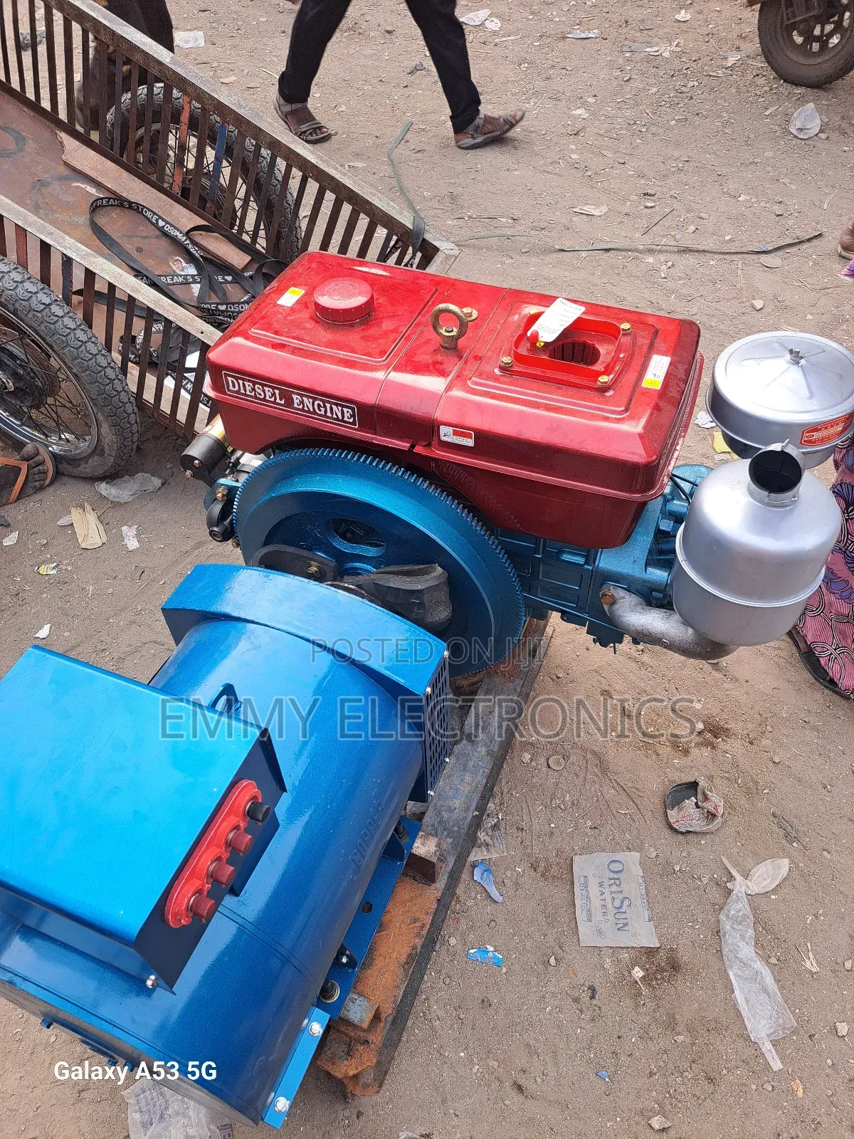 At #$ Basic Diesel Generator 1130 Engine With 40kva Coil 100%