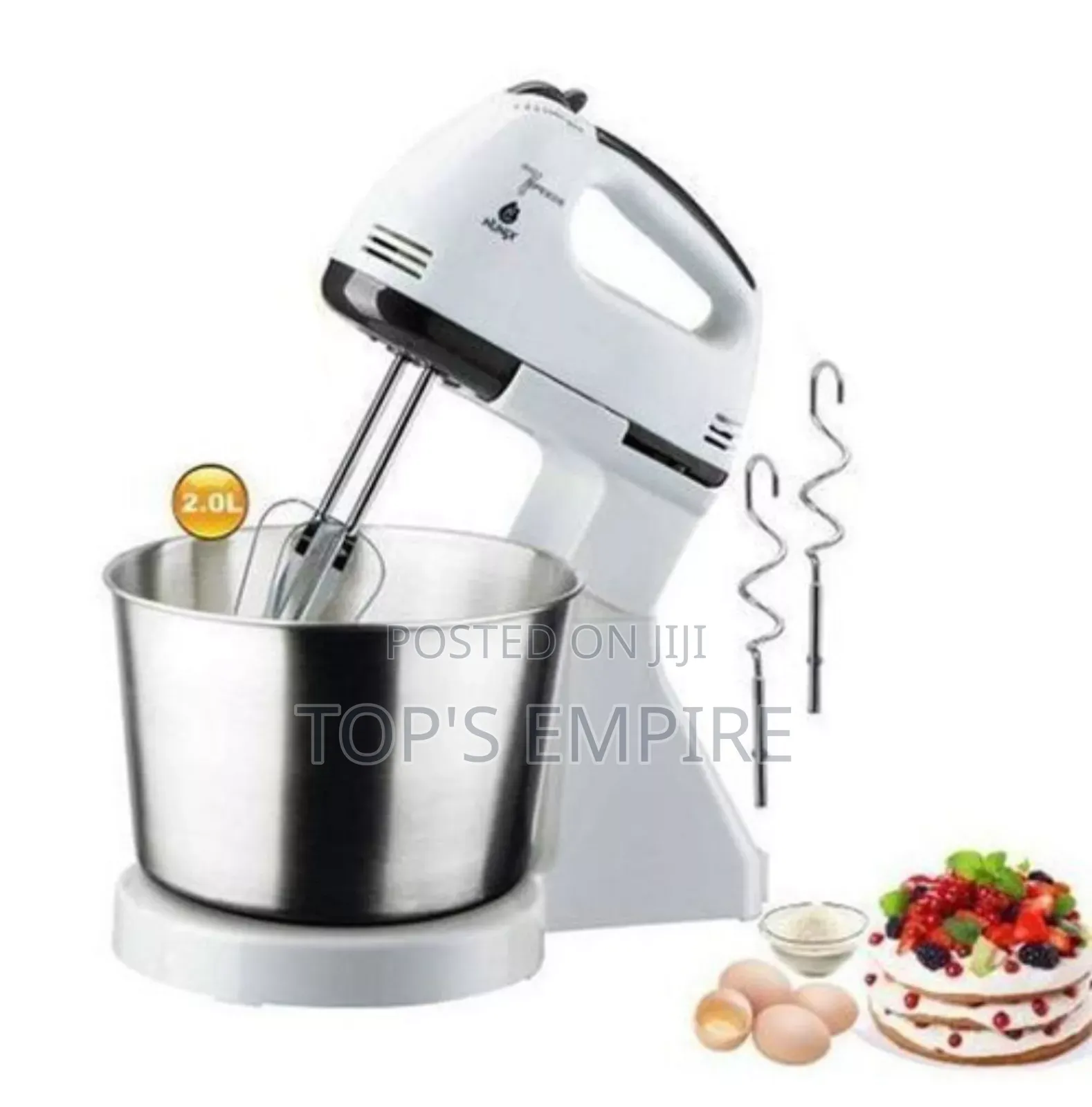 2ltr Maximus Stand Mixer With Bowl (7 Speed Control)