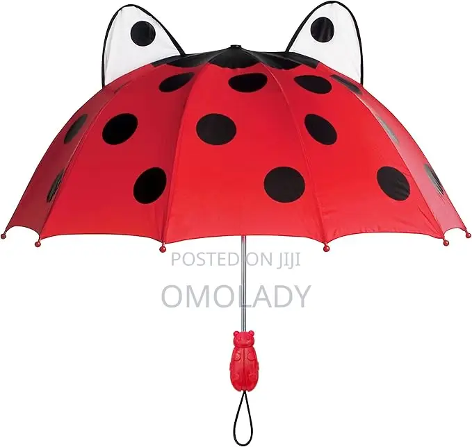 Red Ladybug Umbrella for Girls