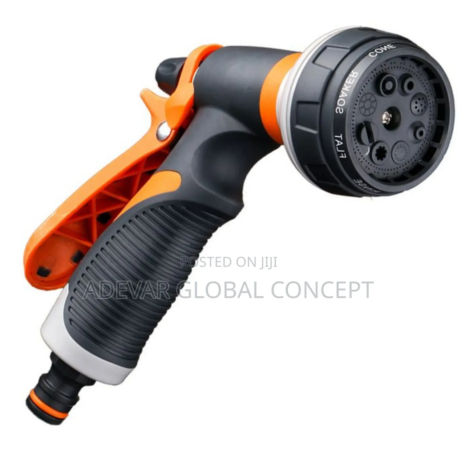 High Pressure Water Gun Car Washer 8 Modes - With 3 Nozzles