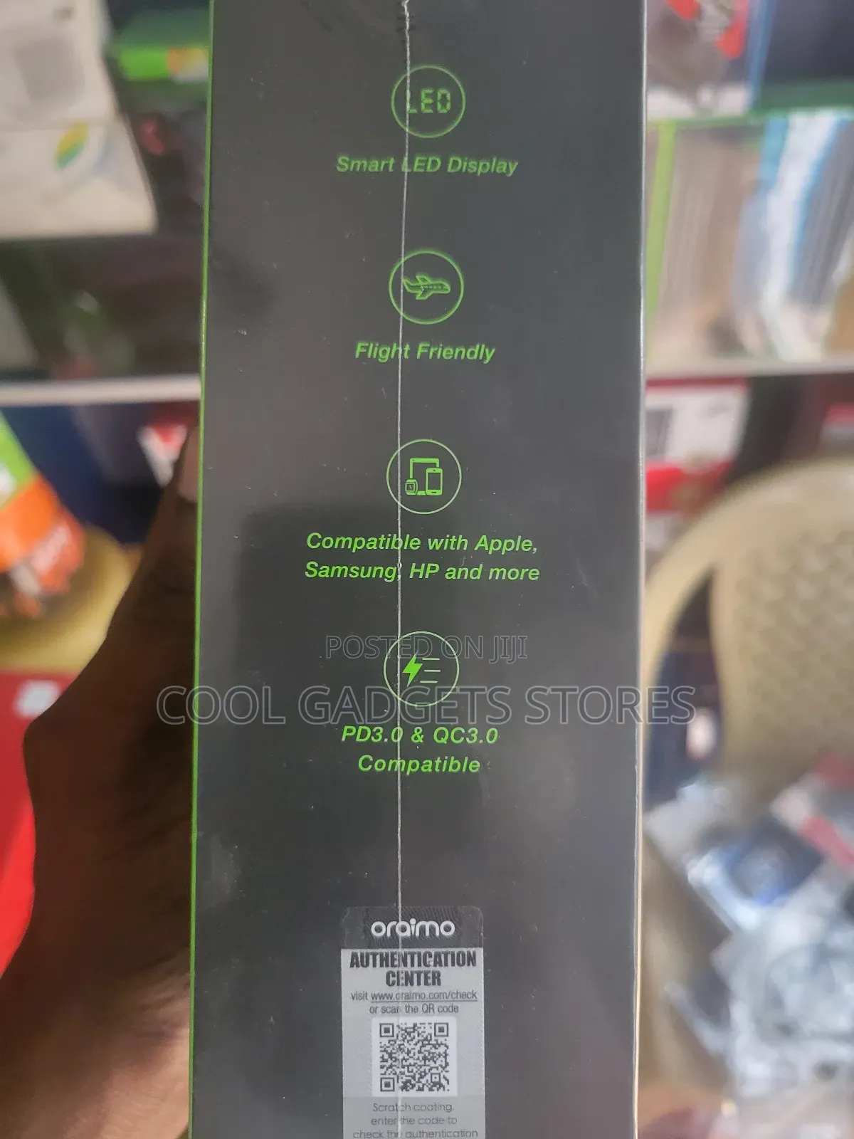 Oraimo Powerjet 130 27600mah 130w Power Bank for Laptop