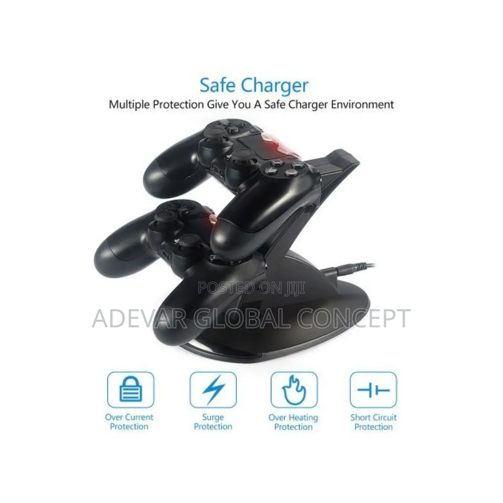 Ps4 Controller Charger Dual Dock Station Controller Charger