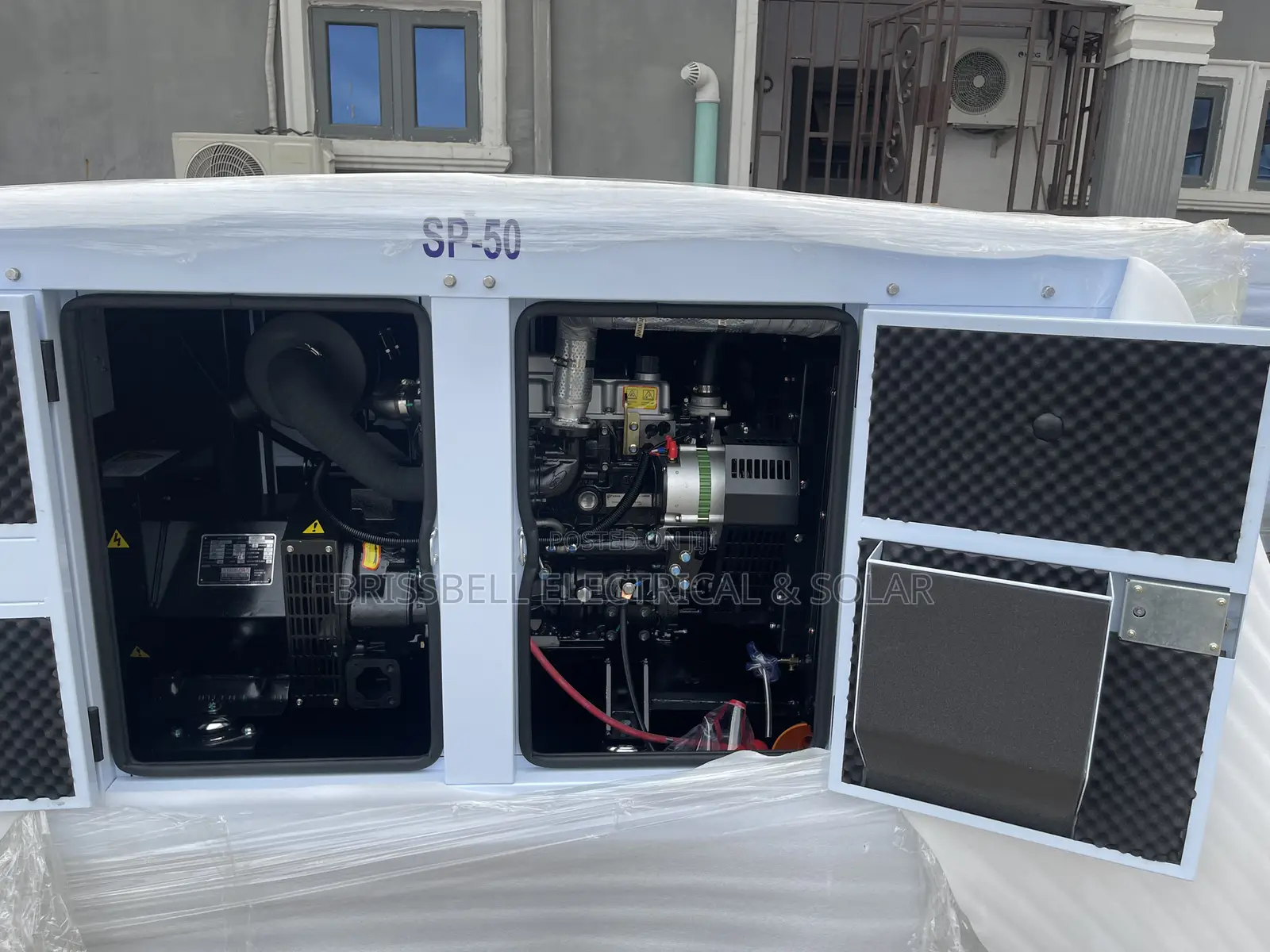 Silent England Perkins Soundproof Diesel Generator 50kva