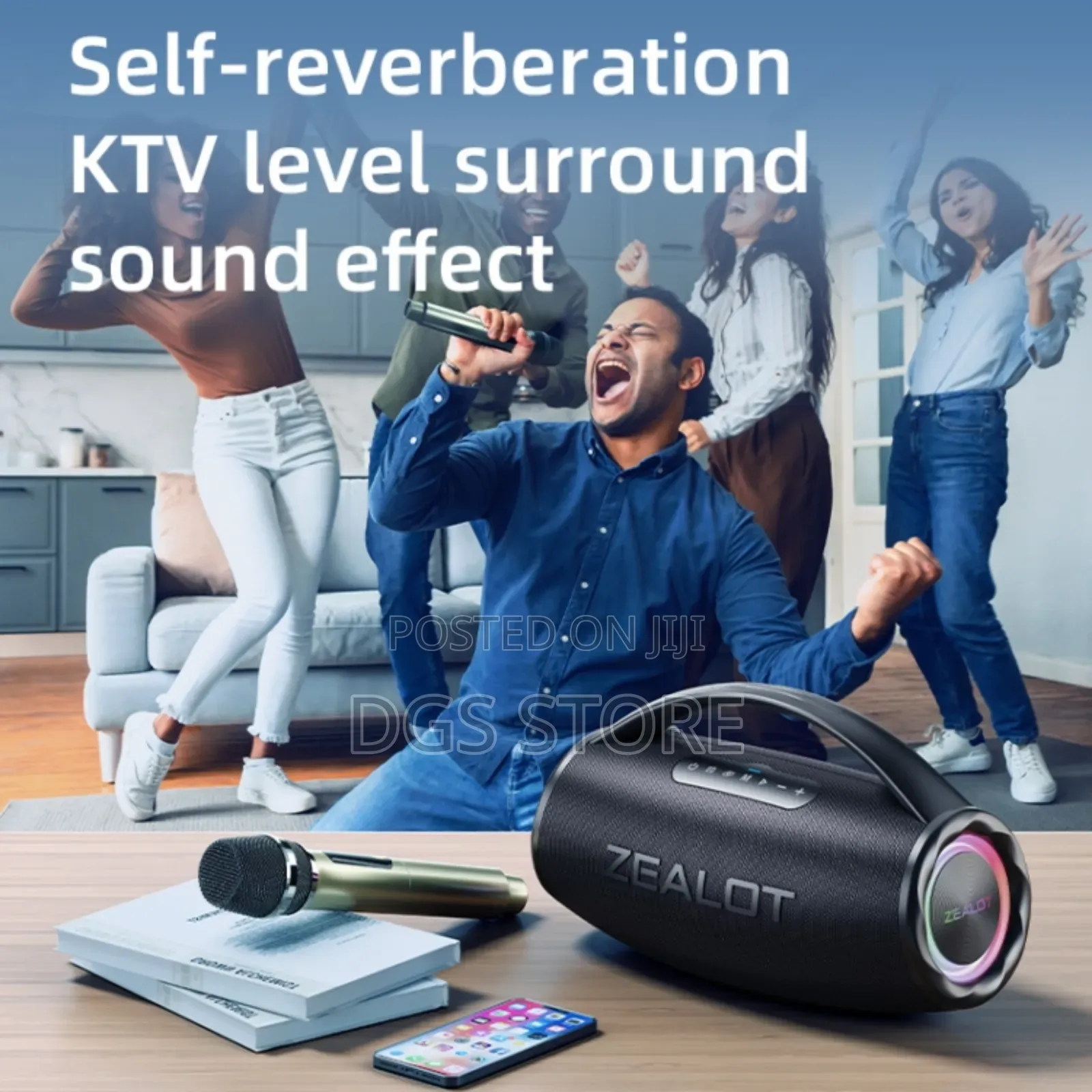 Zealot S97m With Microphone Bluetooth Speaker