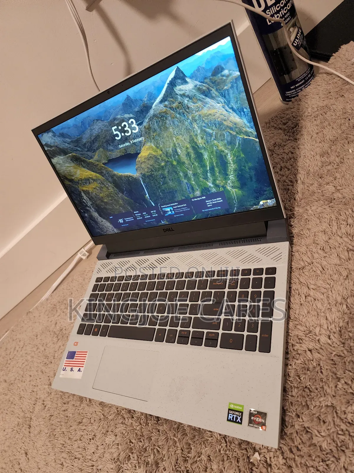 Laptop Dell G15 5511 16GB AMD Ryzen 5 SSD 256GB