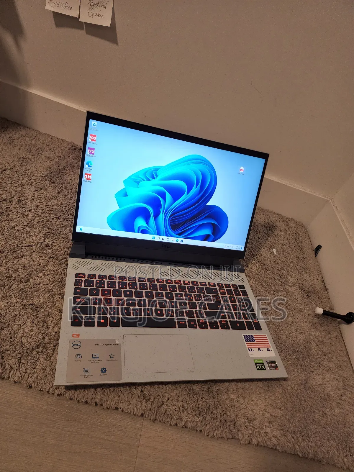 Laptop Dell G15 5535 16GB AMD Ryzen 7 SSD 512GB
