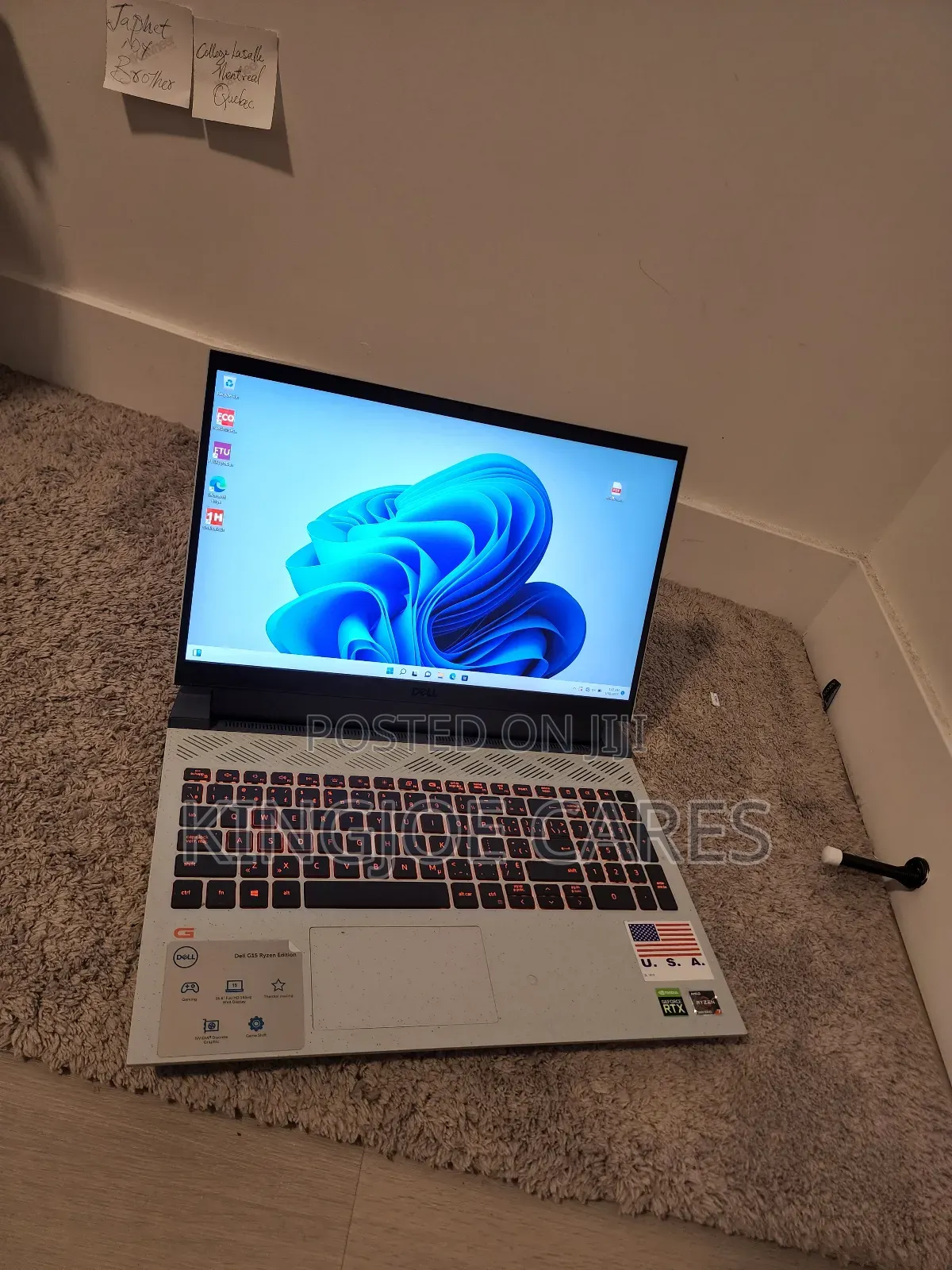 Laptop Dell G15 5535 16GB AMD Ryzen 7 SSD 512GB