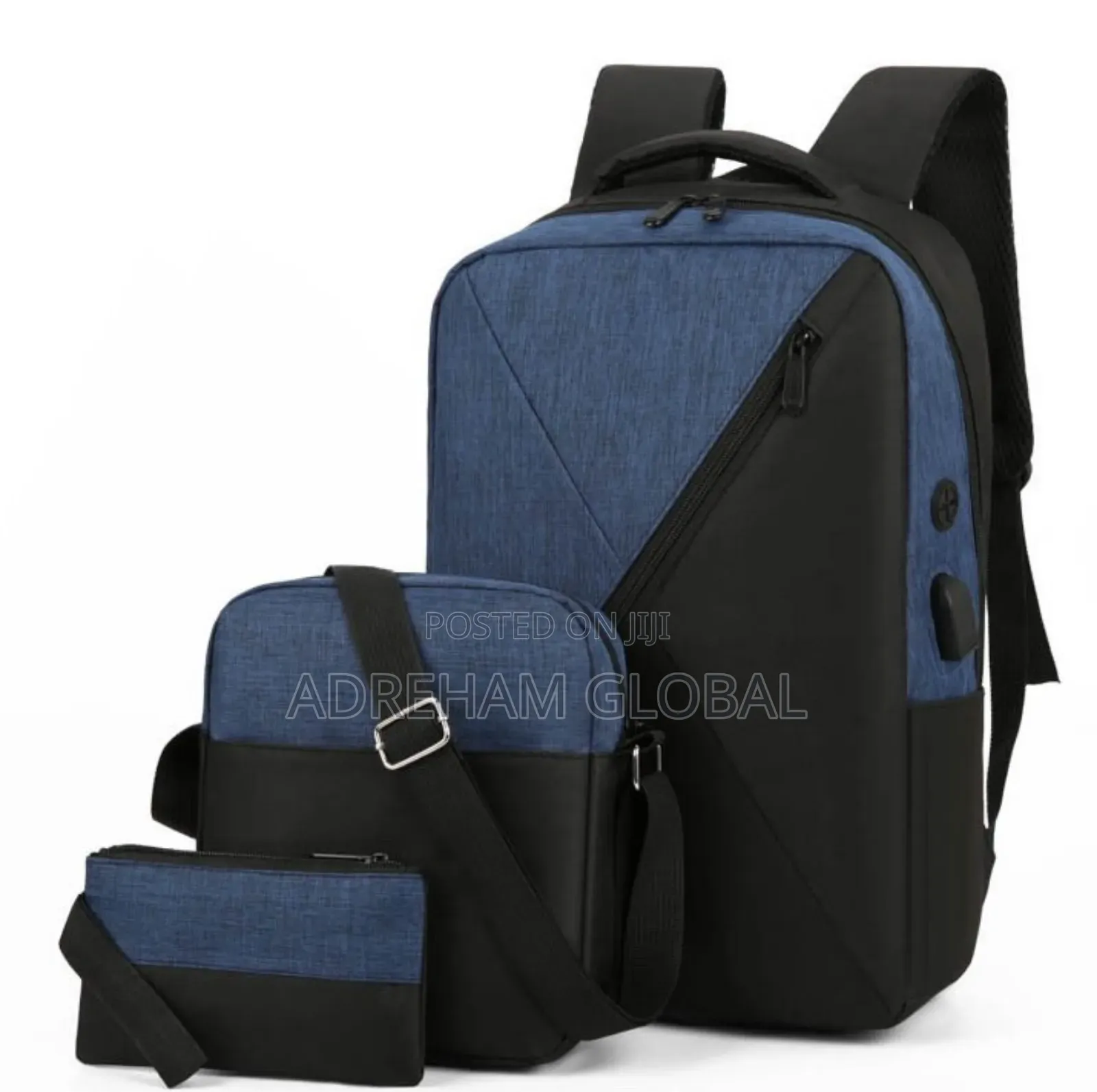 3in1 Laurel Quality Laptop Bag Double Padded Zipper Front