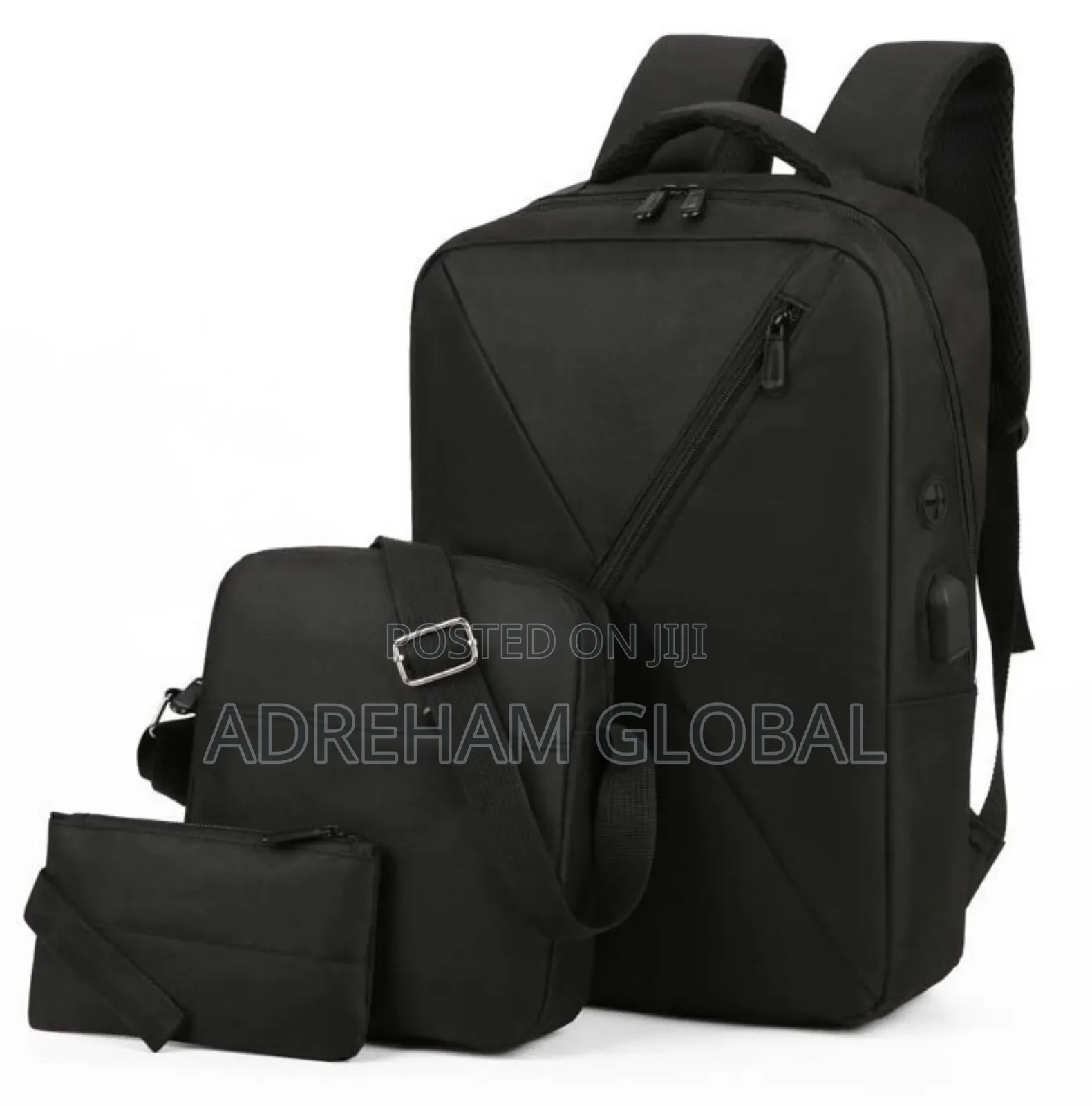 3in1 Laurel Quality Laptop Bag Double Padded Zipper Front