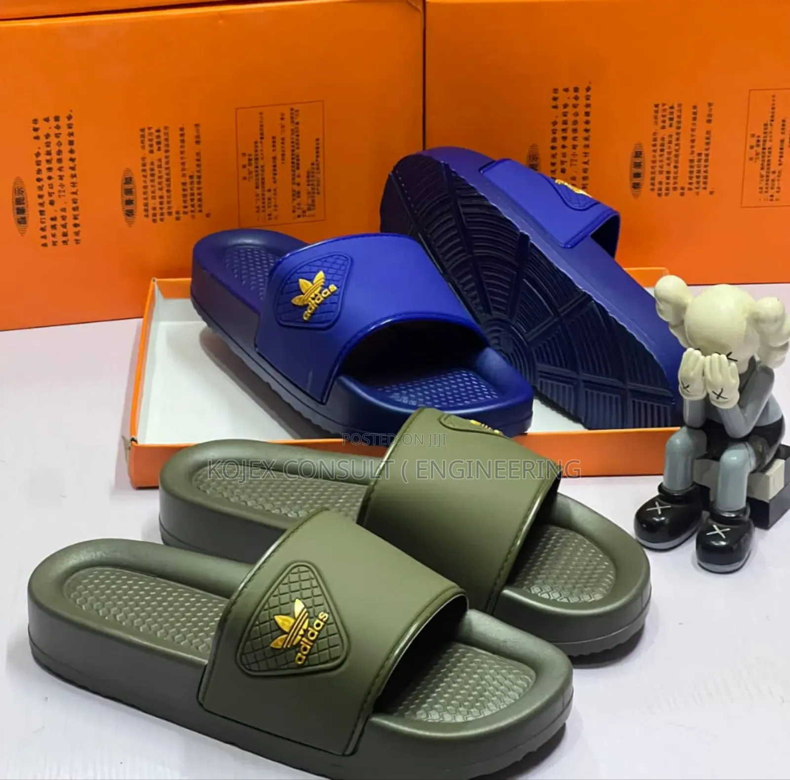 Comfy Affordable Dolce and Gabbana/Adidas Slides