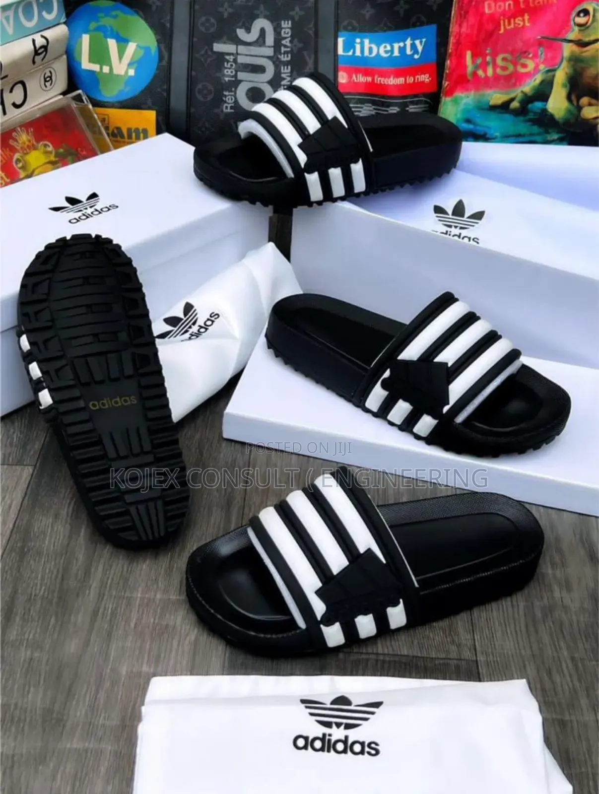 Dior/New Balance Quality Slides