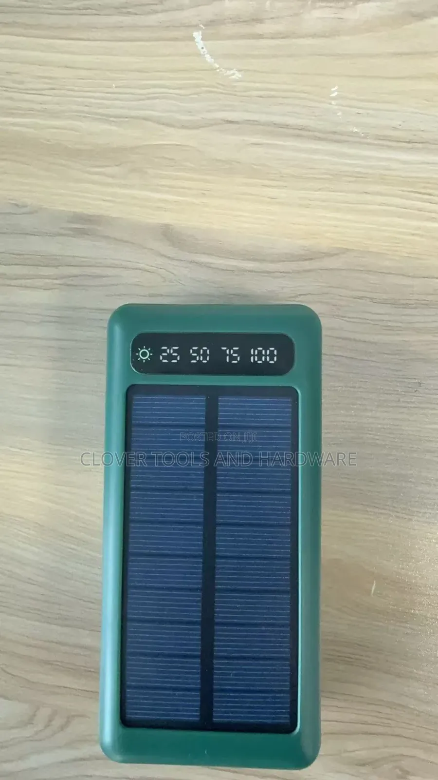 20000mah Original Solar Power Bank Display Powerbank