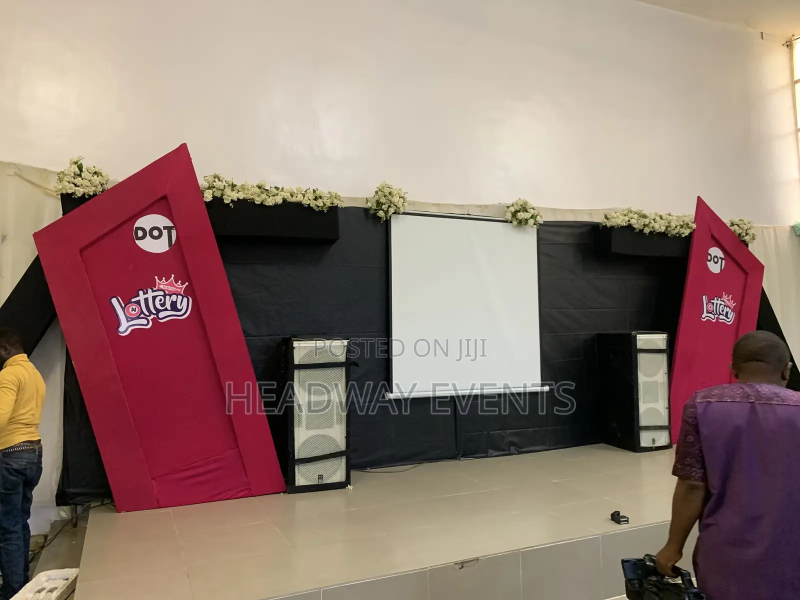 Product Launch and Corporate Event Setup