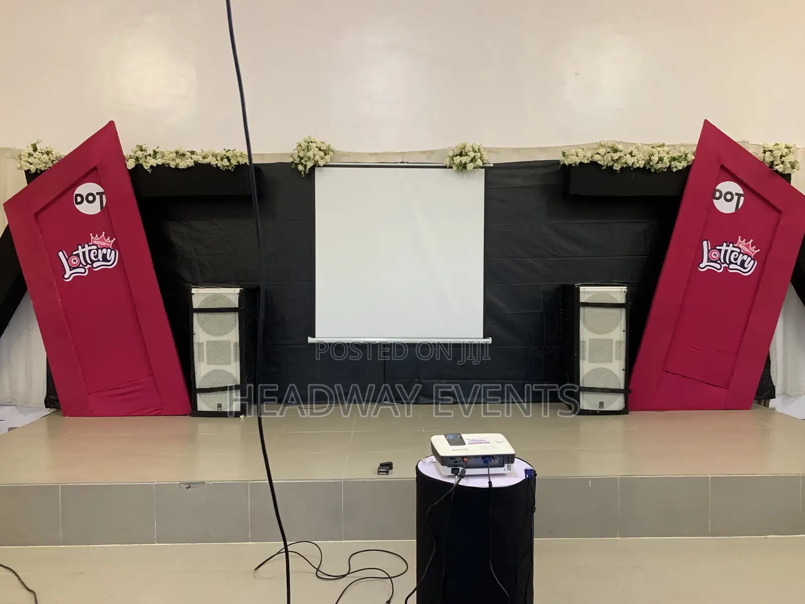 Product Launch and Corporate Event Setup