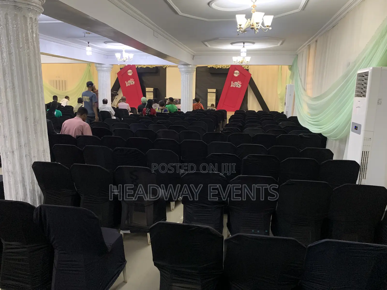Product Launch and Corporate Event Setup