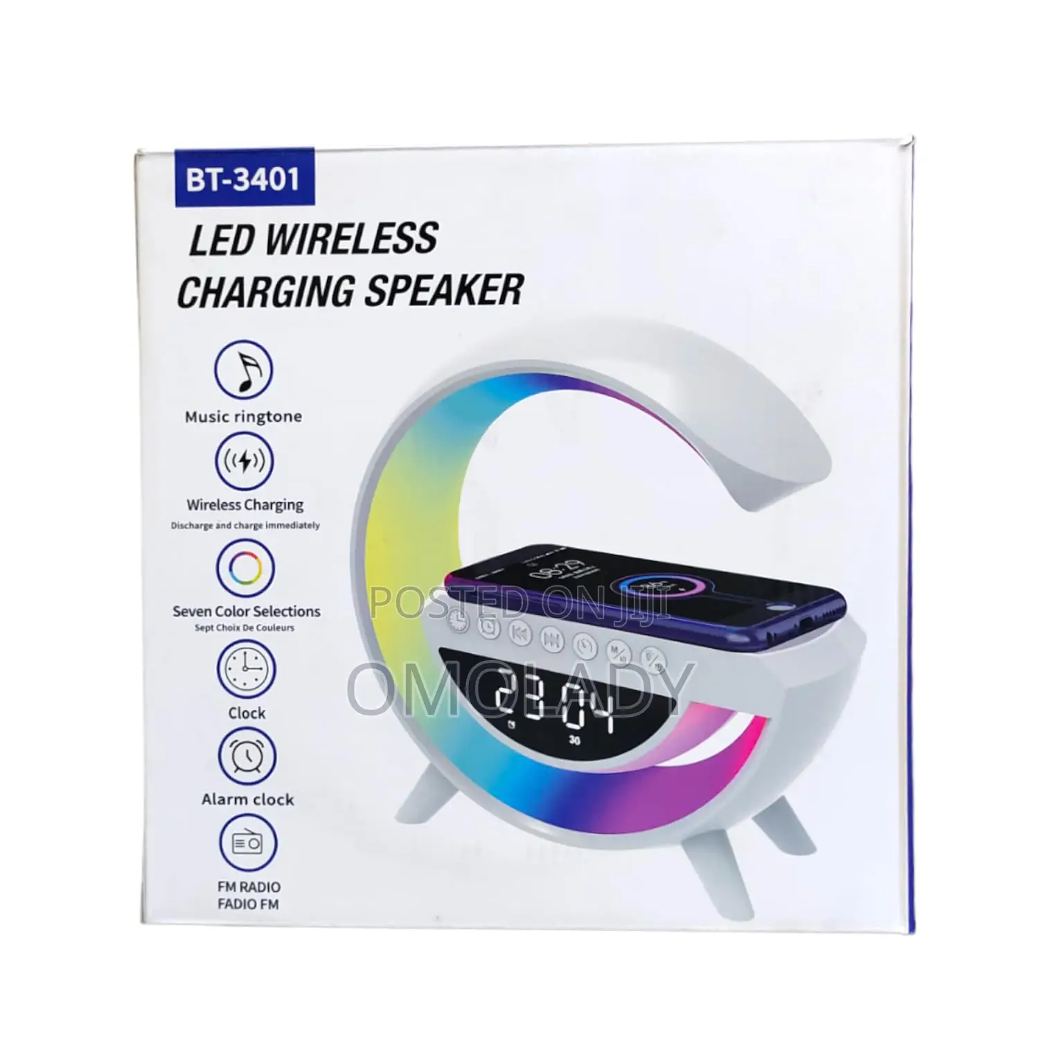 G Shape Bluetooth Led Wired Speakers