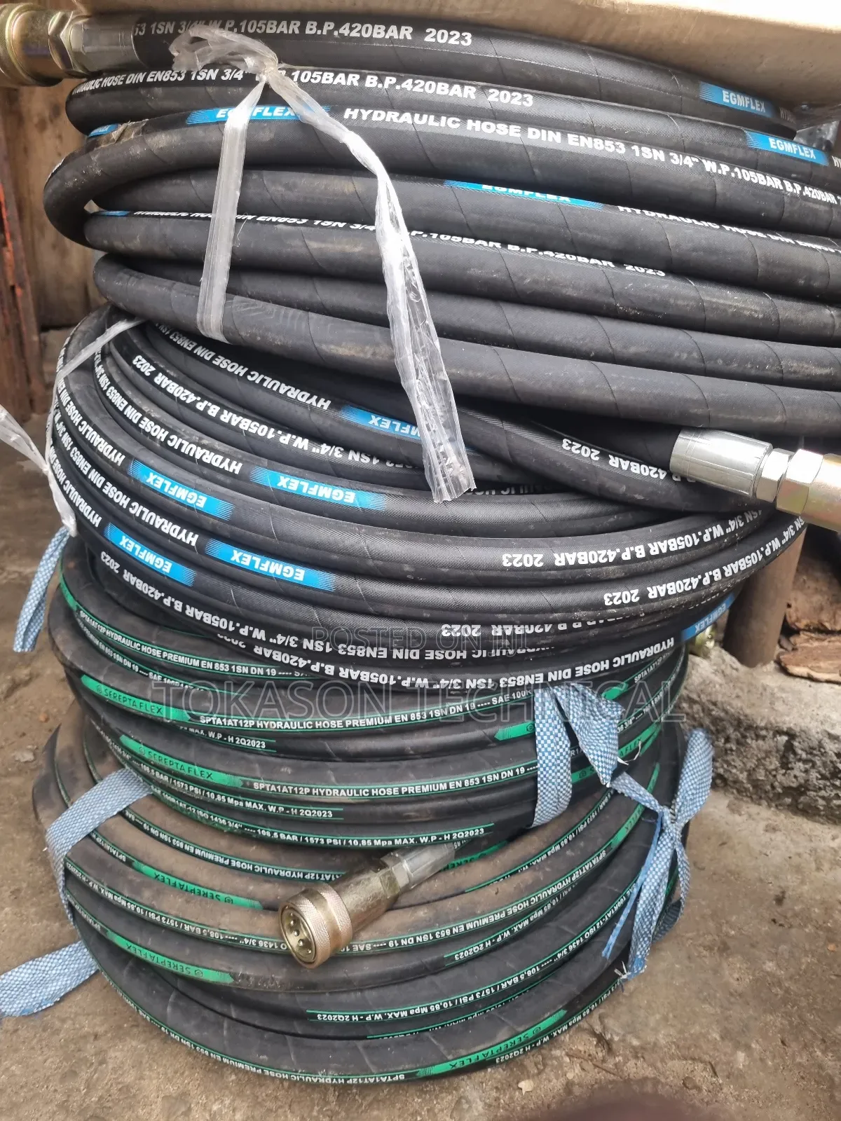 Hydraulic Hose 3/4" 420 Bar