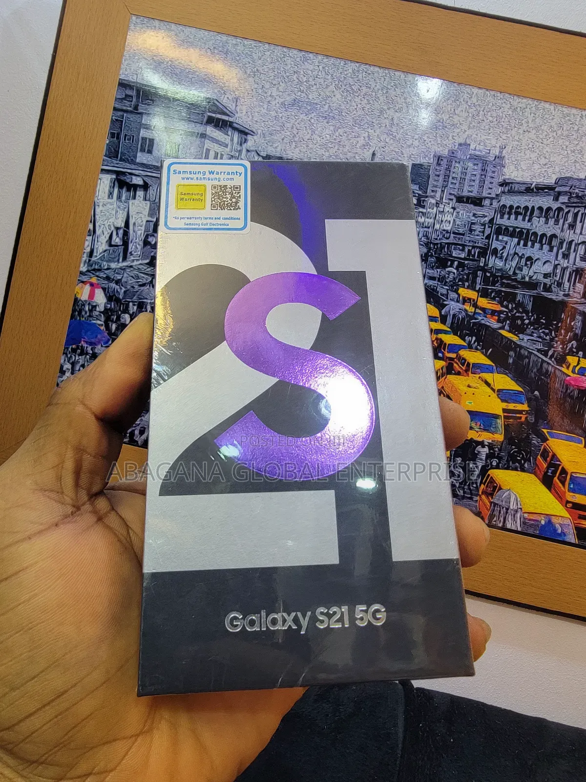 New Samsung Galaxy S21 5G 256 GB Purple