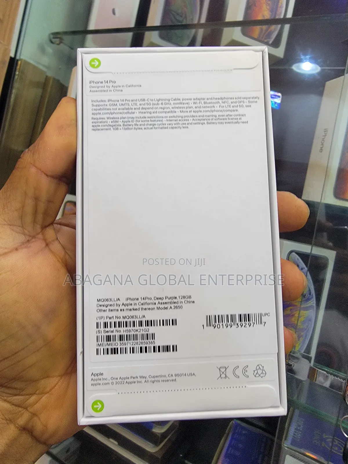 New Apple iPhone 14 Pro 256 GB Purple