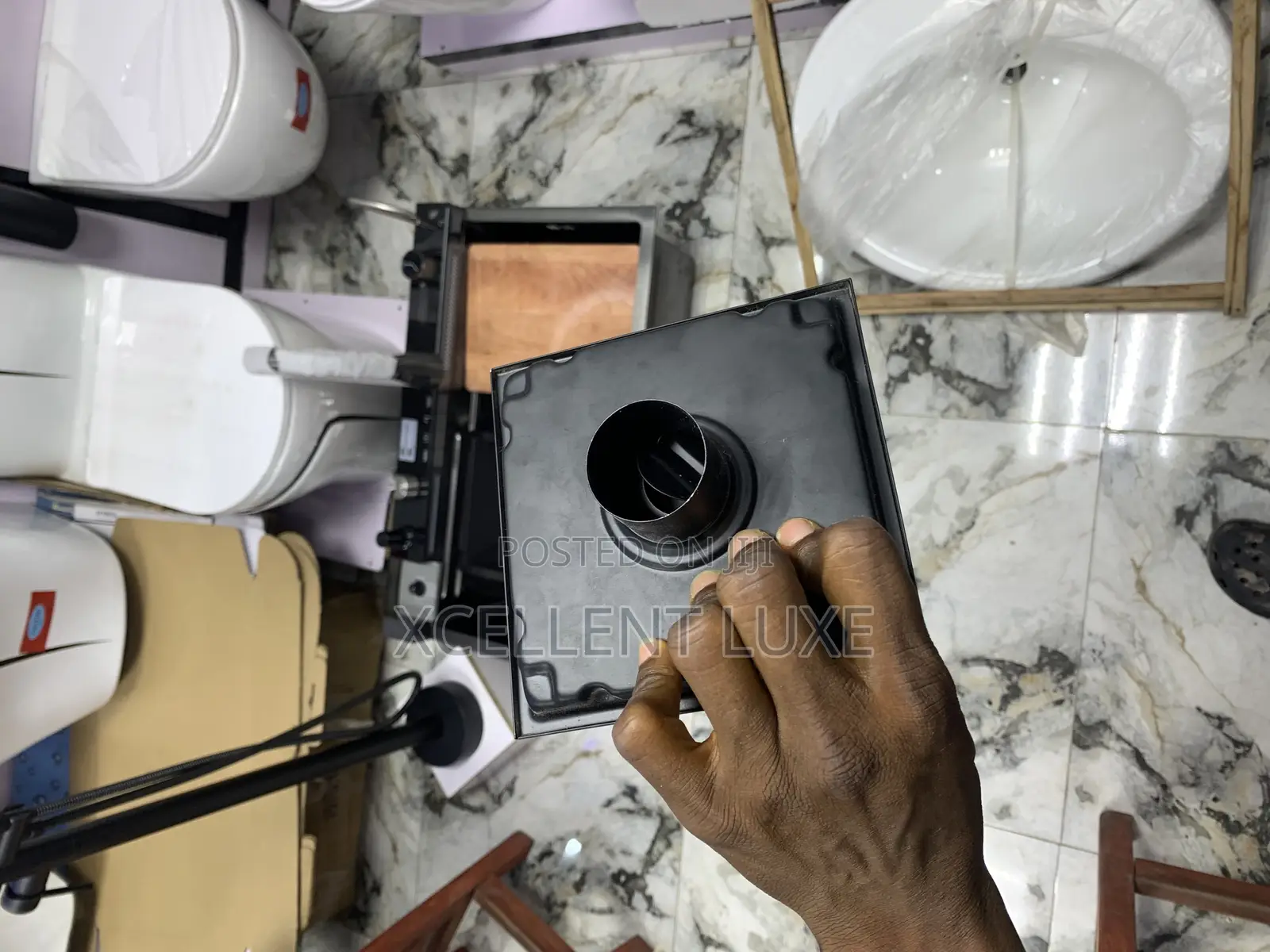Square Original Floor Drain