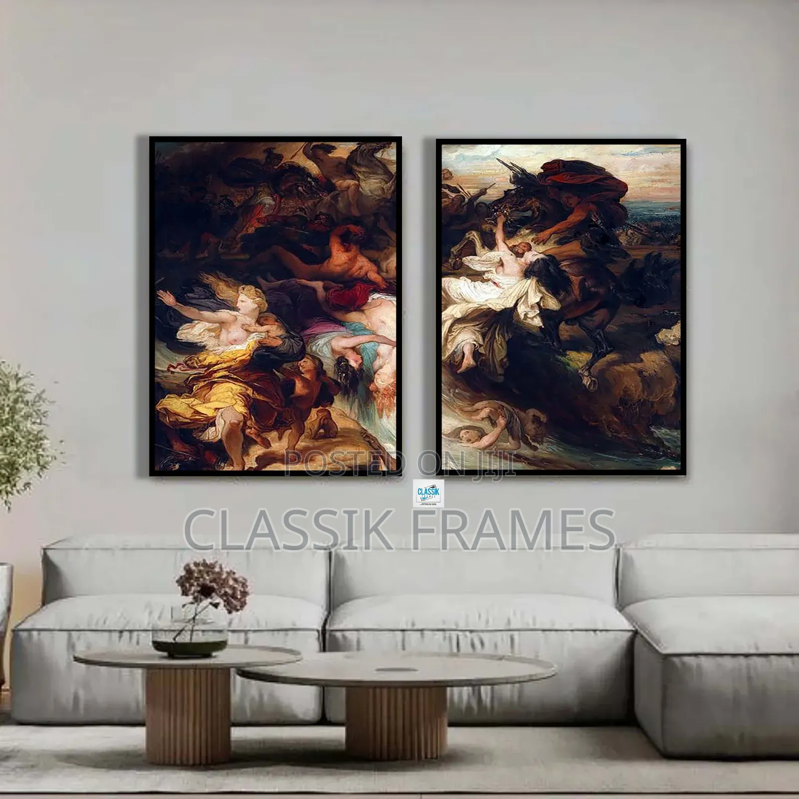 Hd Framed Acrylic Bicycle Digi Painting Wall Arts