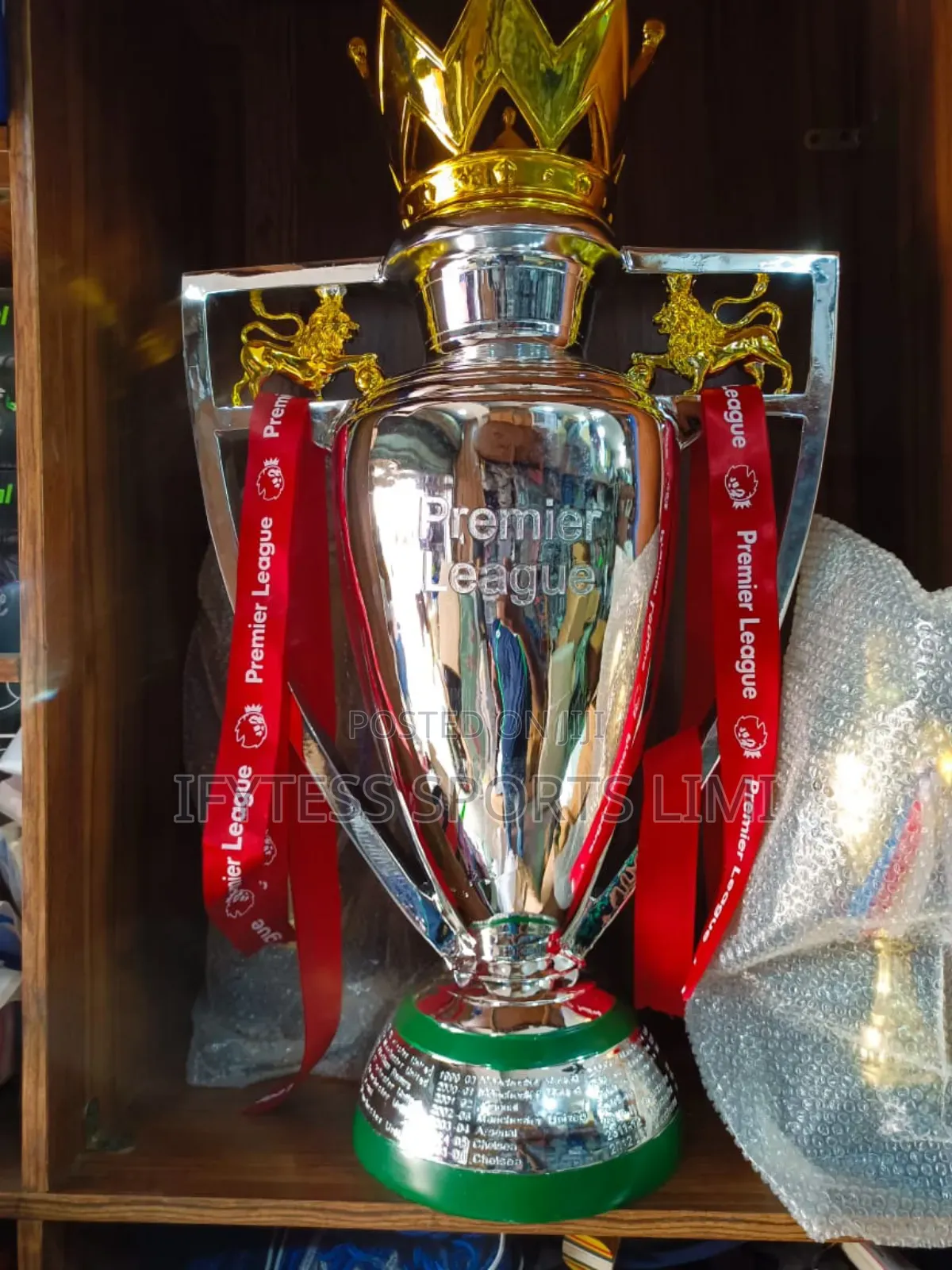 Premier League Trophy.