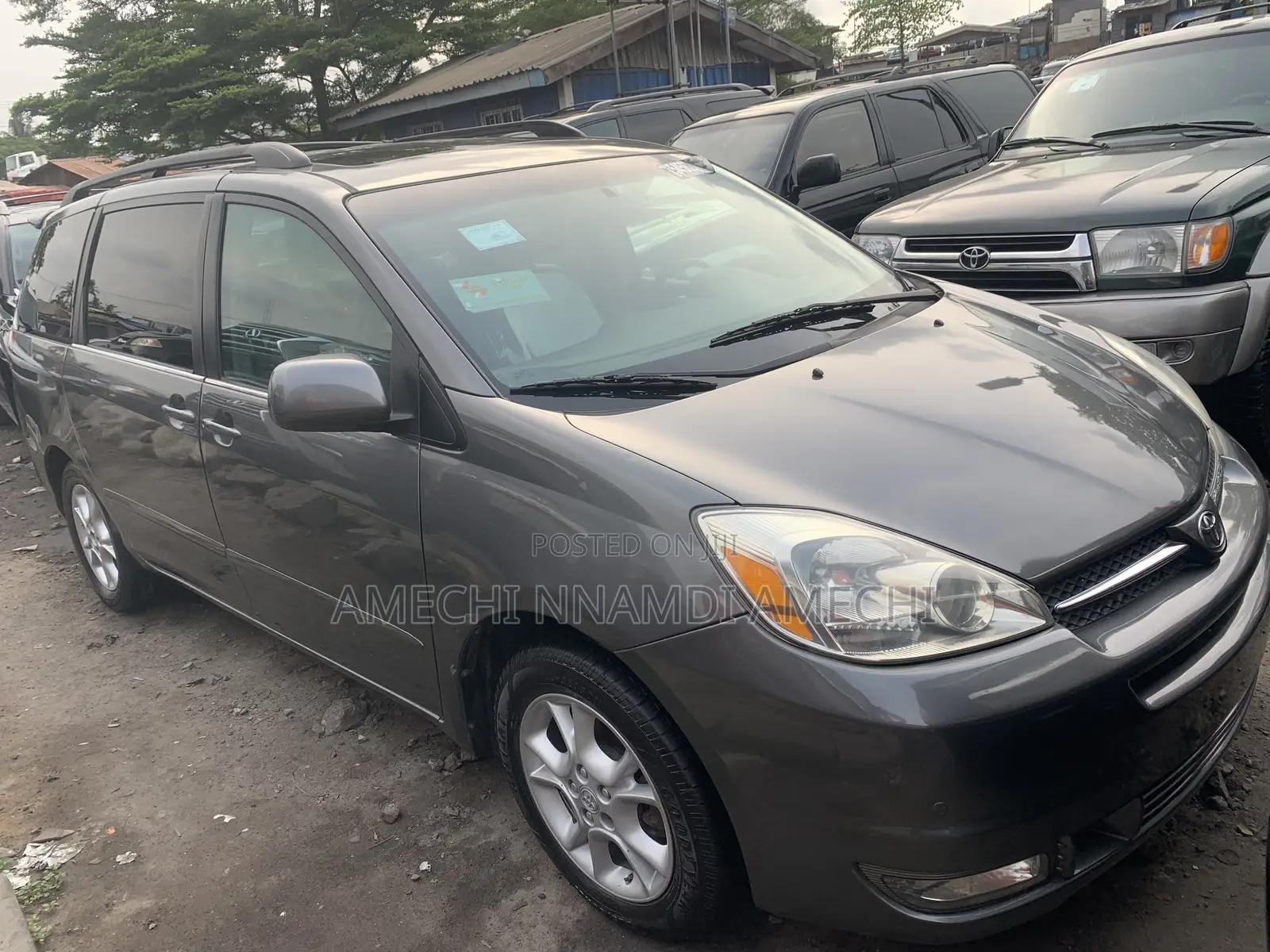 Toyota Sienna XLE Limited AWD 2005 Gray