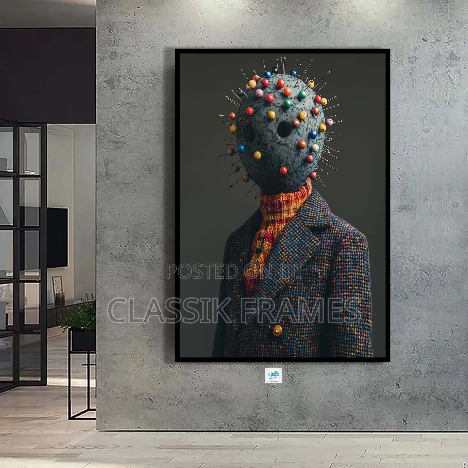 Hd Framed Mindset Change Digi Painting Wall Arts