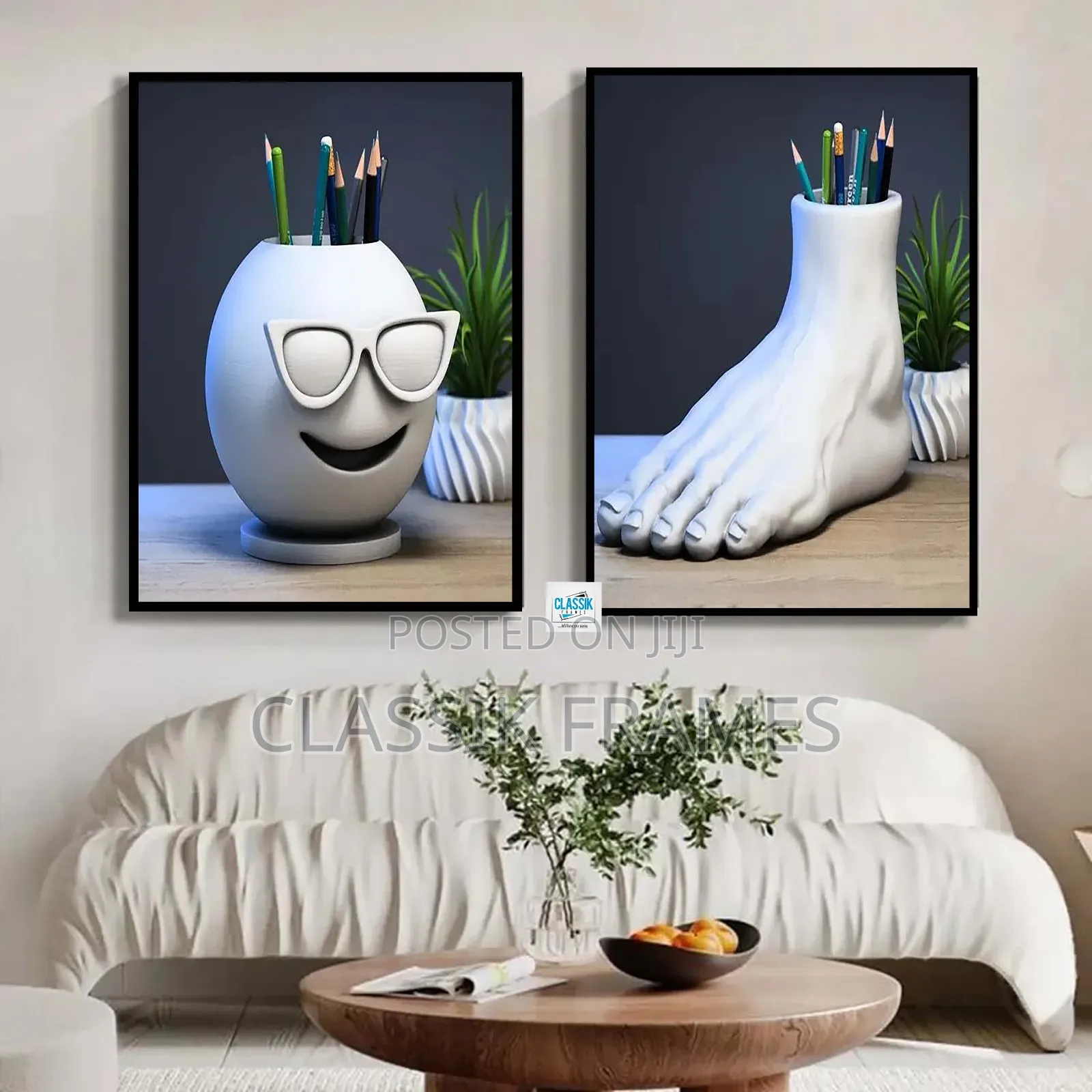 Hd Framed Abstract Maverick Digit Painting Wall Arts