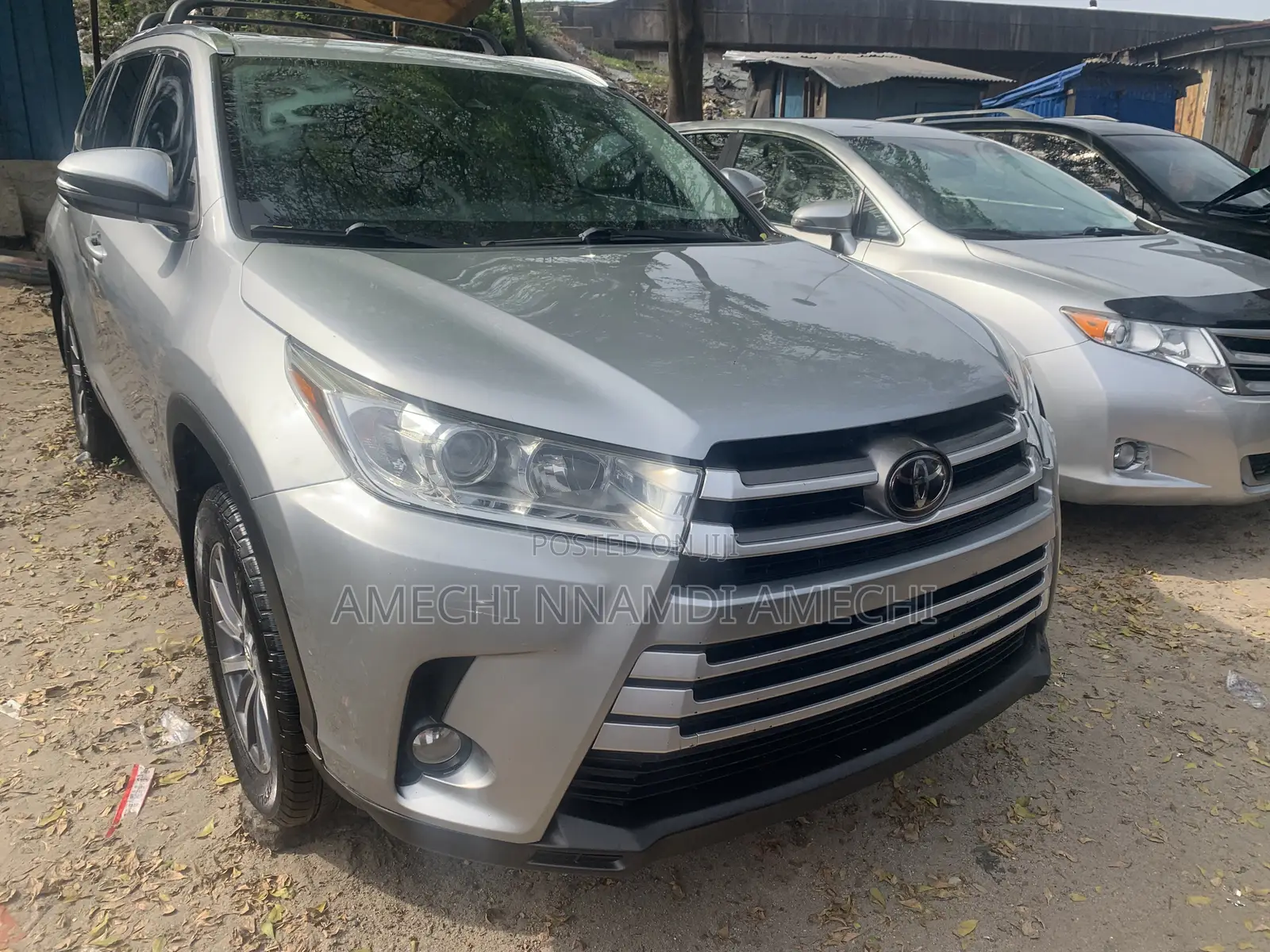 Toyota Highlander XLE 2019 Gray