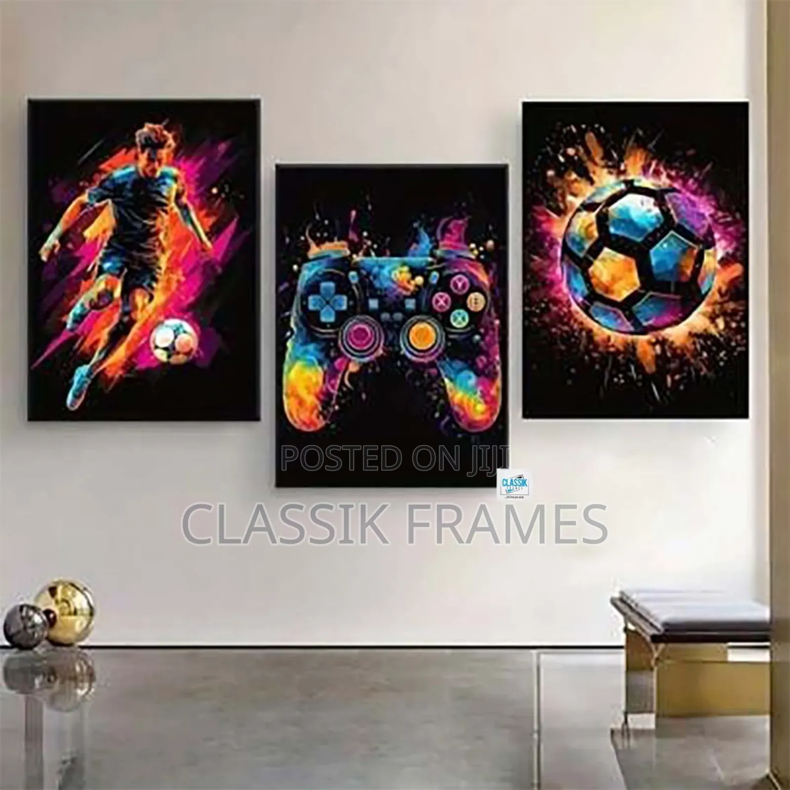 Hd Framed Game Arts Digital Painting Wall Arts