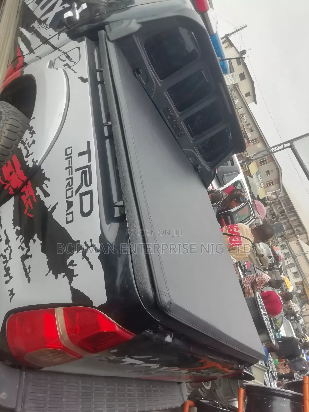 Leather Folding Boot Cover for Toyota Hilux Tm¿{