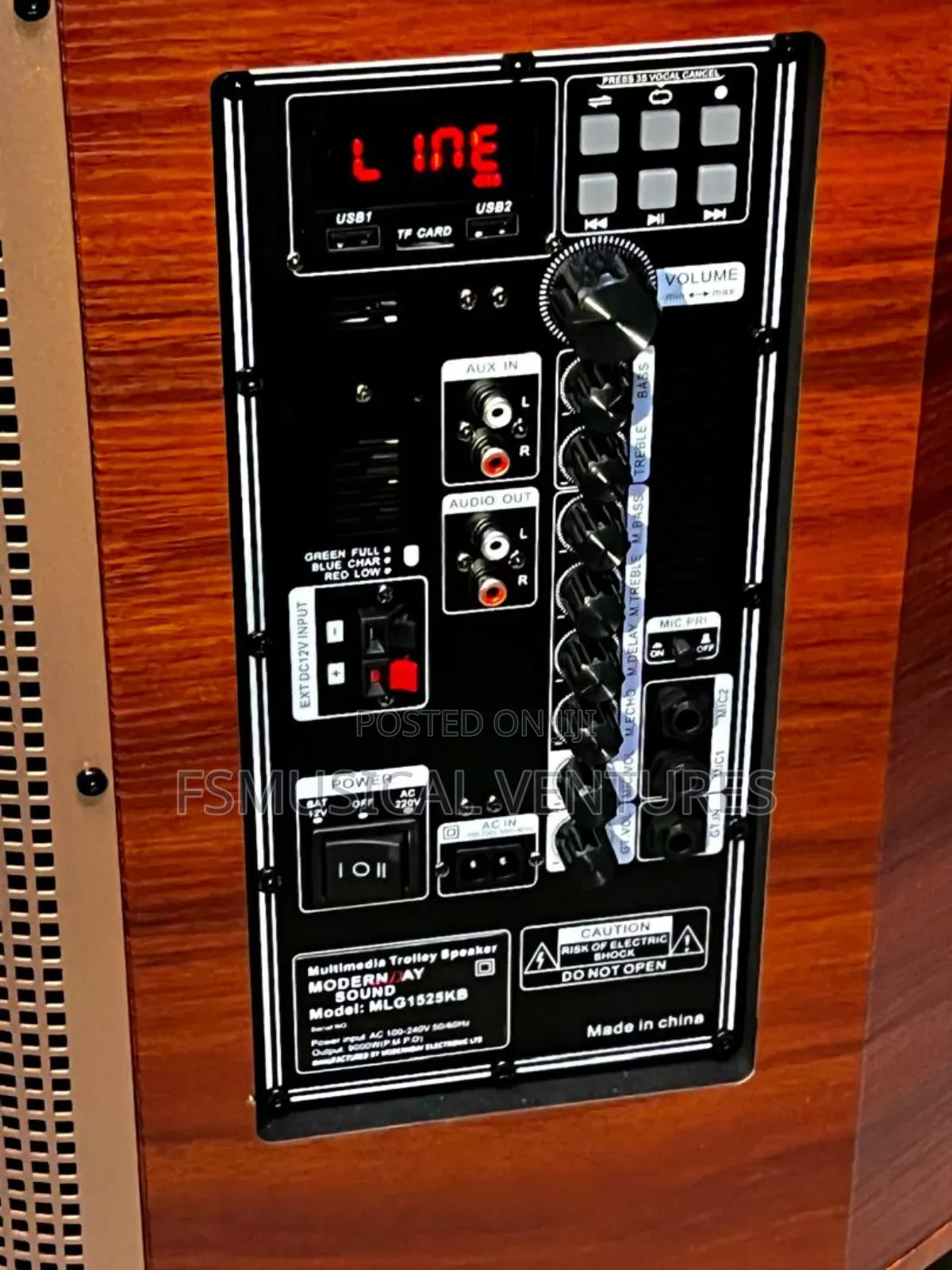 Modernday Sound Mlg1525kb 9000watts Public Address Speaker
