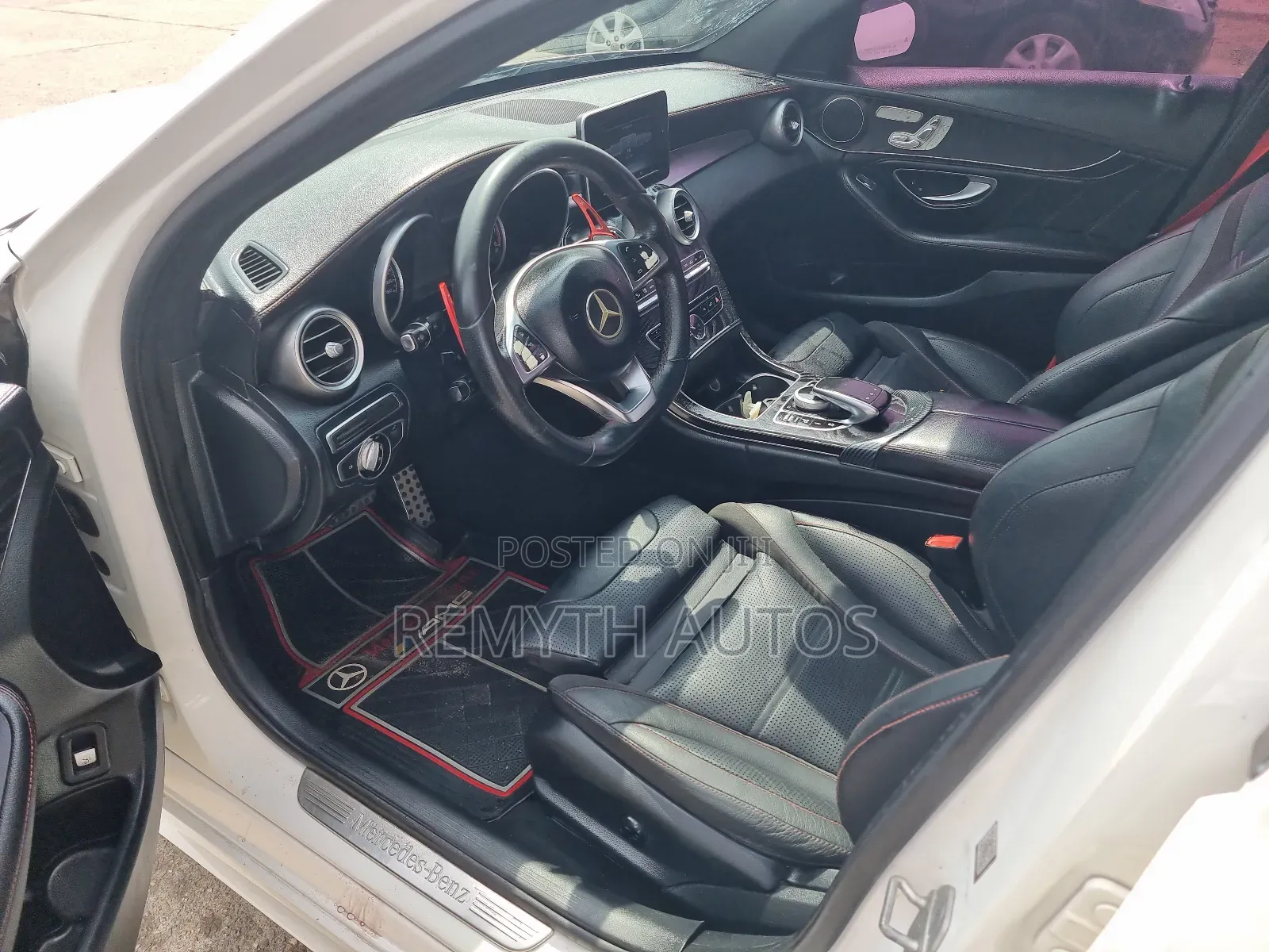 Mercedes-Benz C-Class C 450 AMG 4MATIC (W205) 2016 White