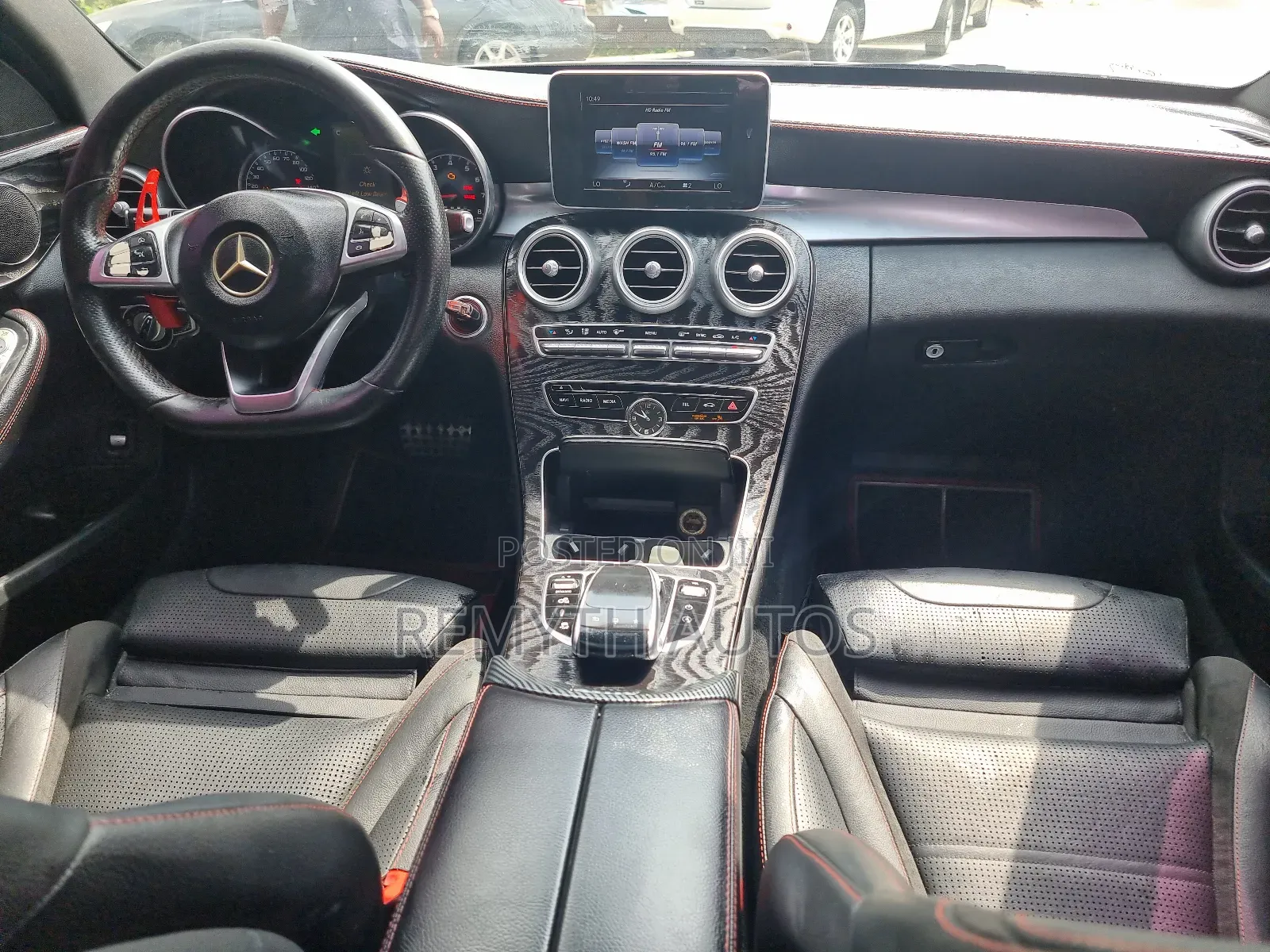 Mercedes-Benz C-Class C 450 AMG 4MATIC (W205) 2016 White