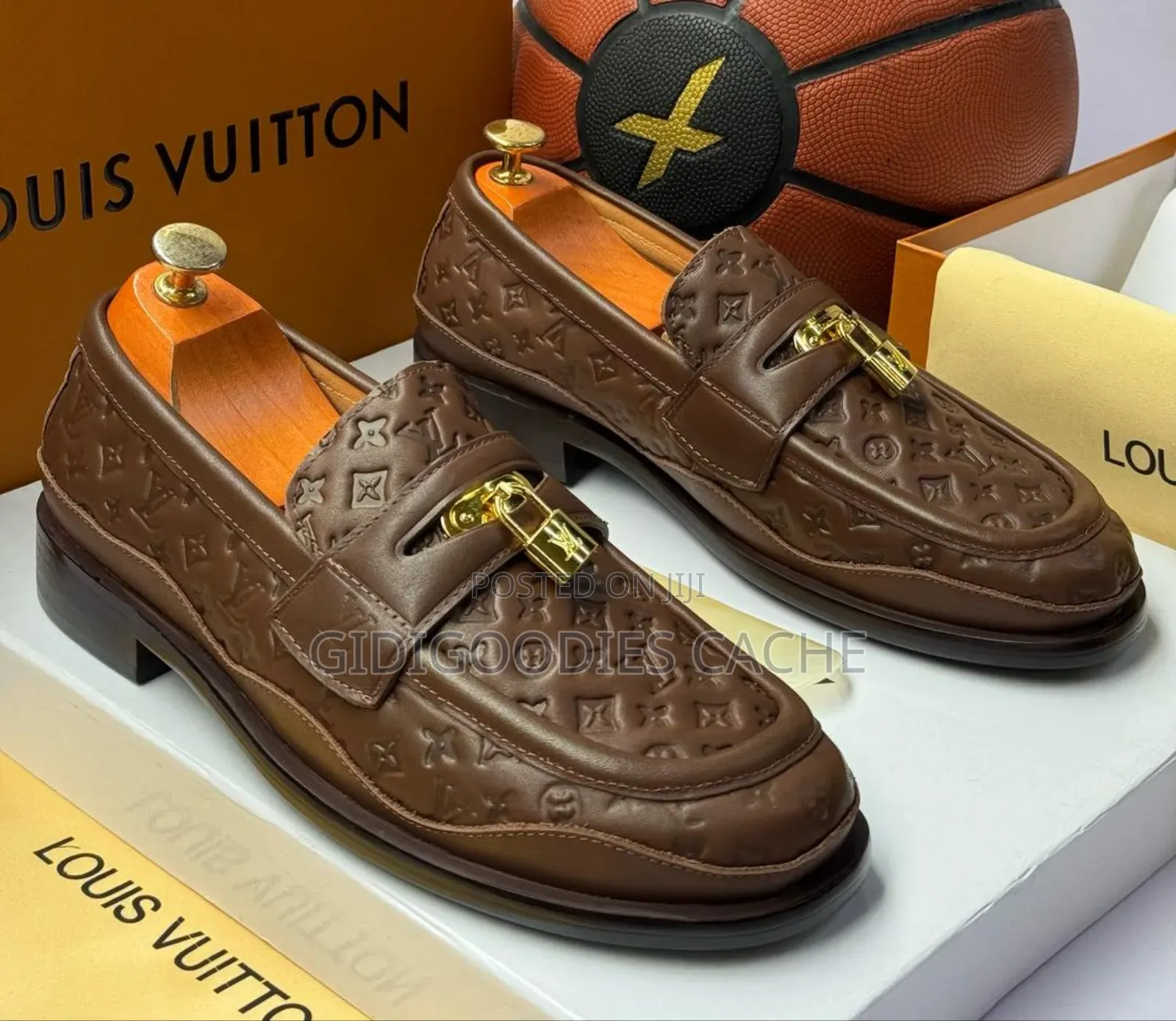Classic Lv Embossed Loafers