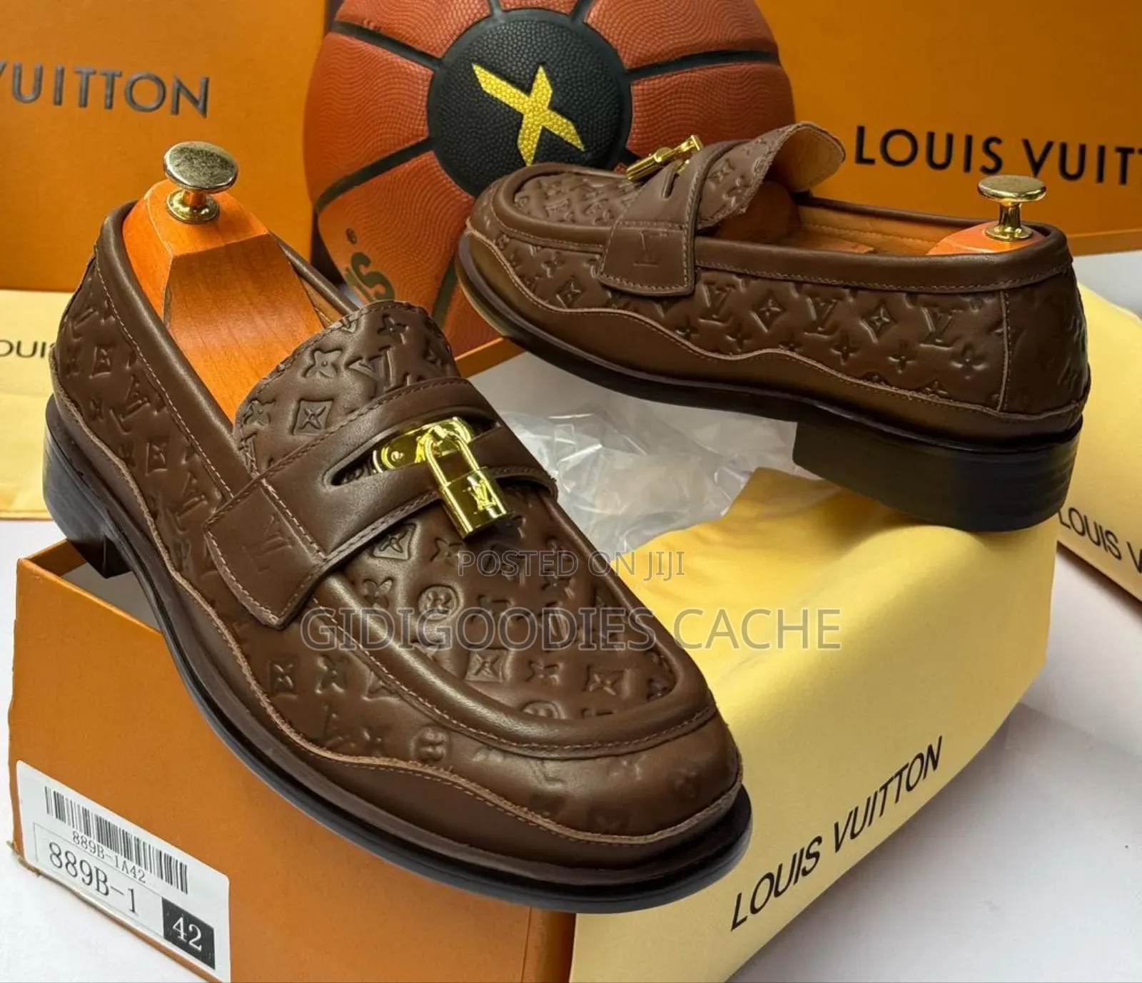 Classic Lv Embossed Loafers
