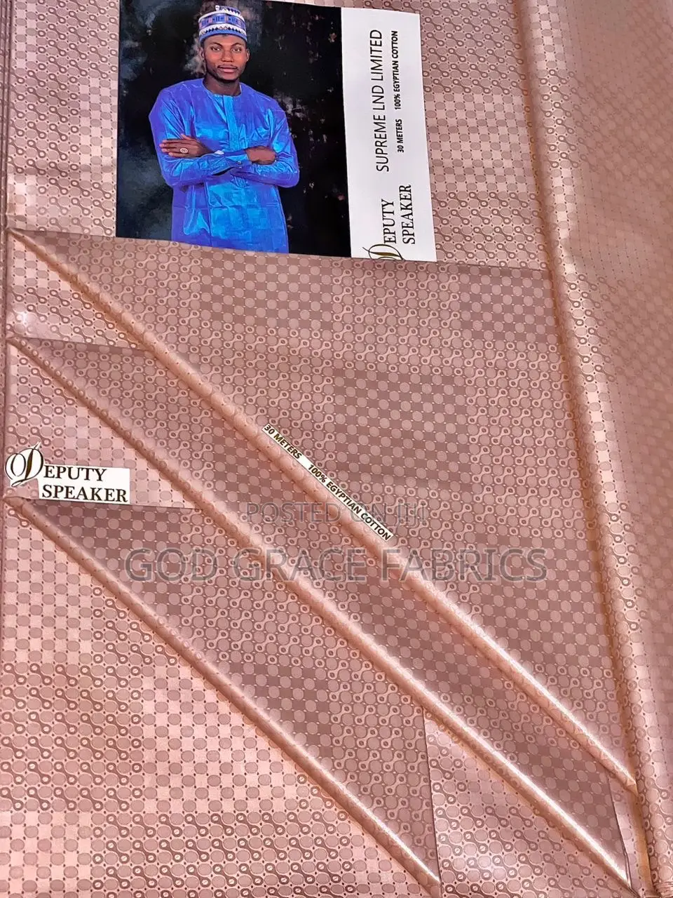 High Quality Swiss Cotton Guinea Brocade