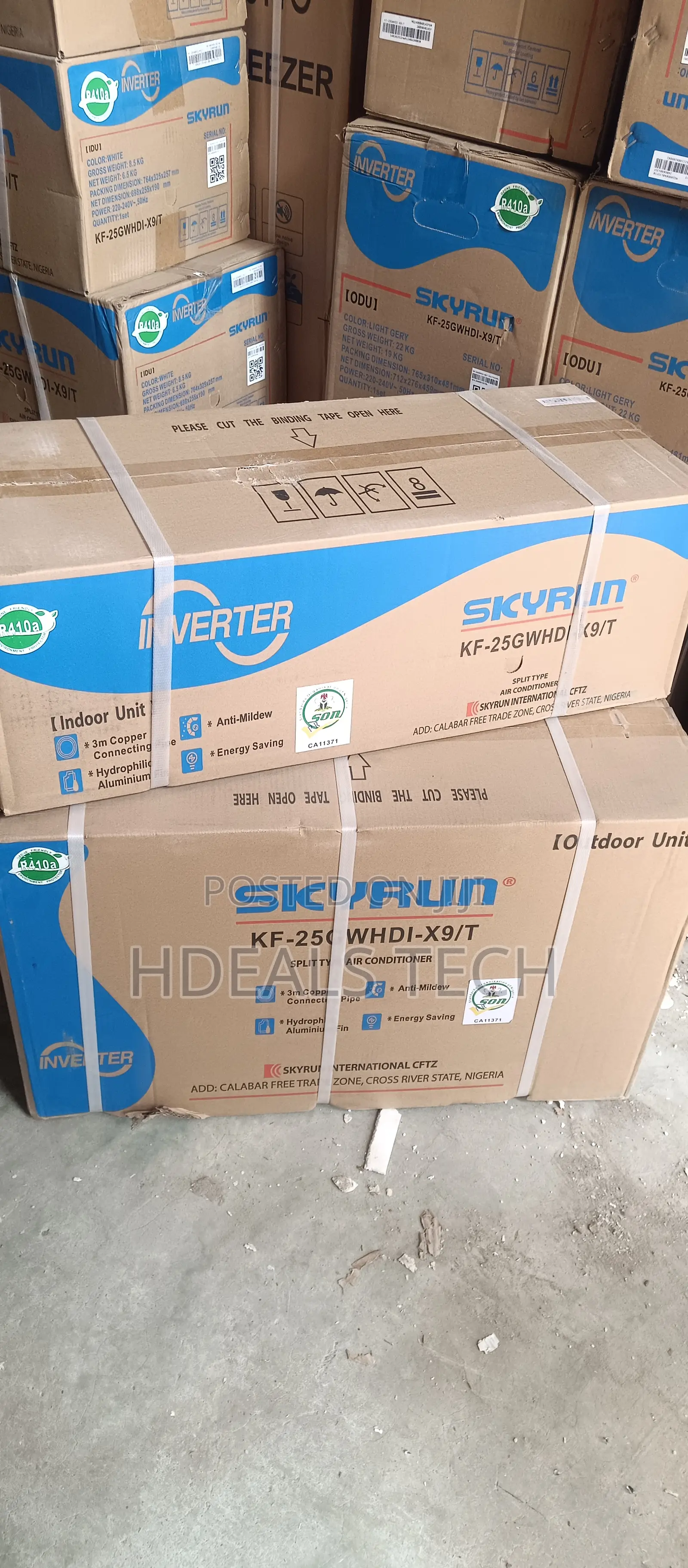 Real Deal- Skyrun 1hp Inverter Kf-25gwhd-X9/T