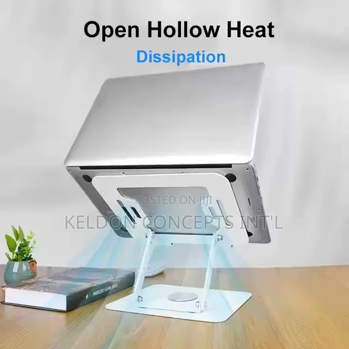 360 Rotatable Height Adjustable Metal Laptop Stand Moq;10pcs