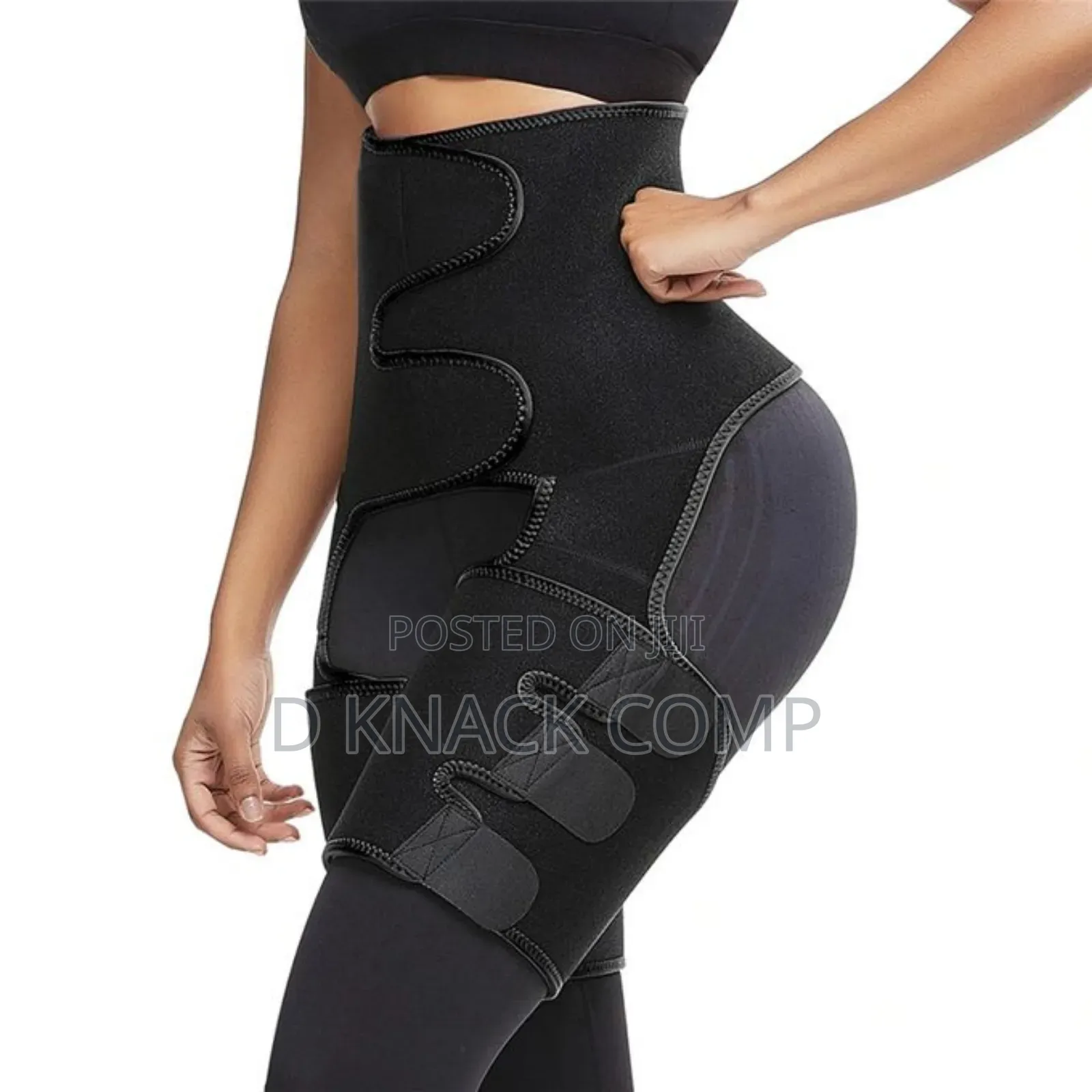 3 in 1 High Waist Thigh Trimmer Lifter Shapewear Belt